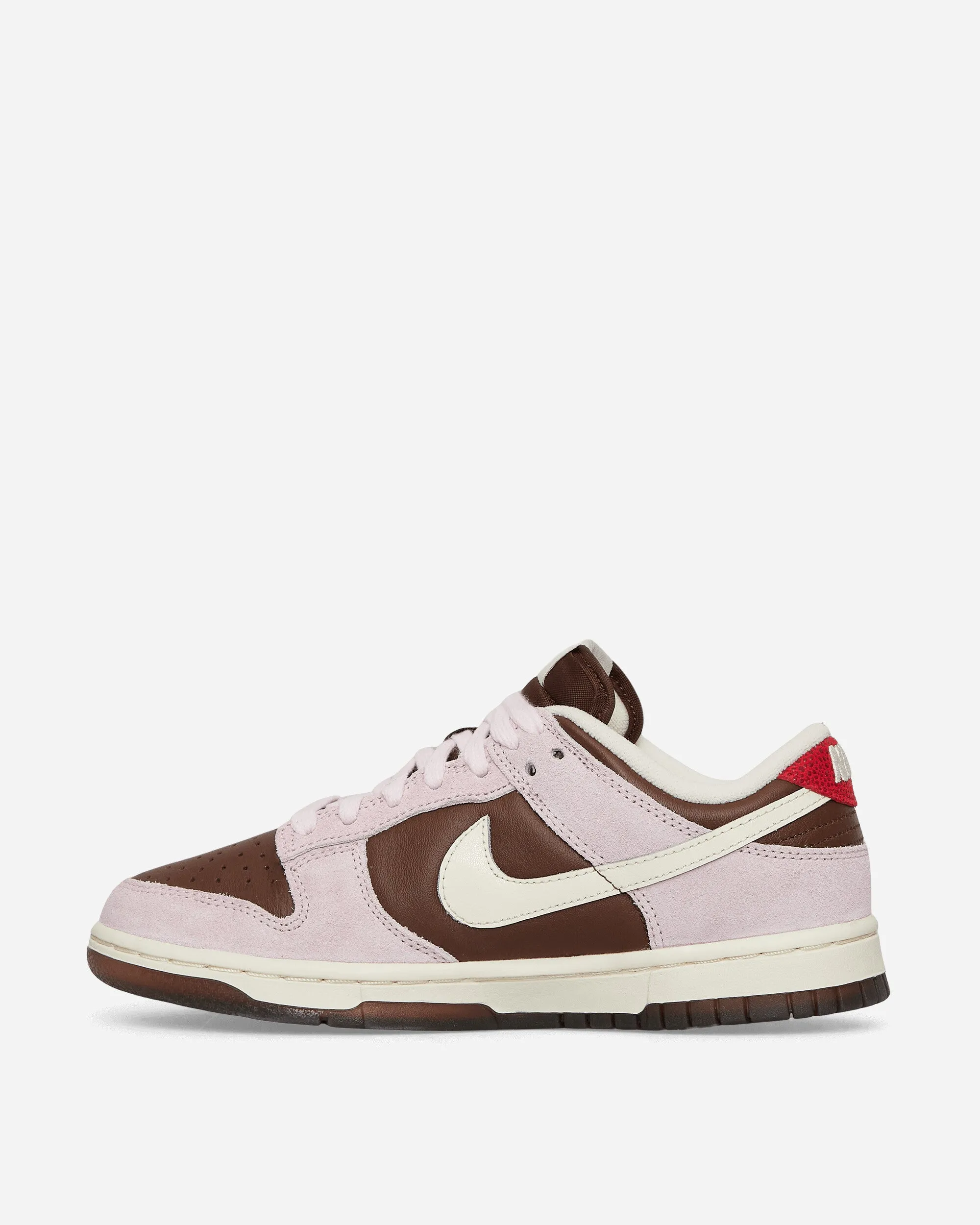 Women's Dunk Low Sneakers Cacao Wow / Pink Foam Durable Stitching Light Jog