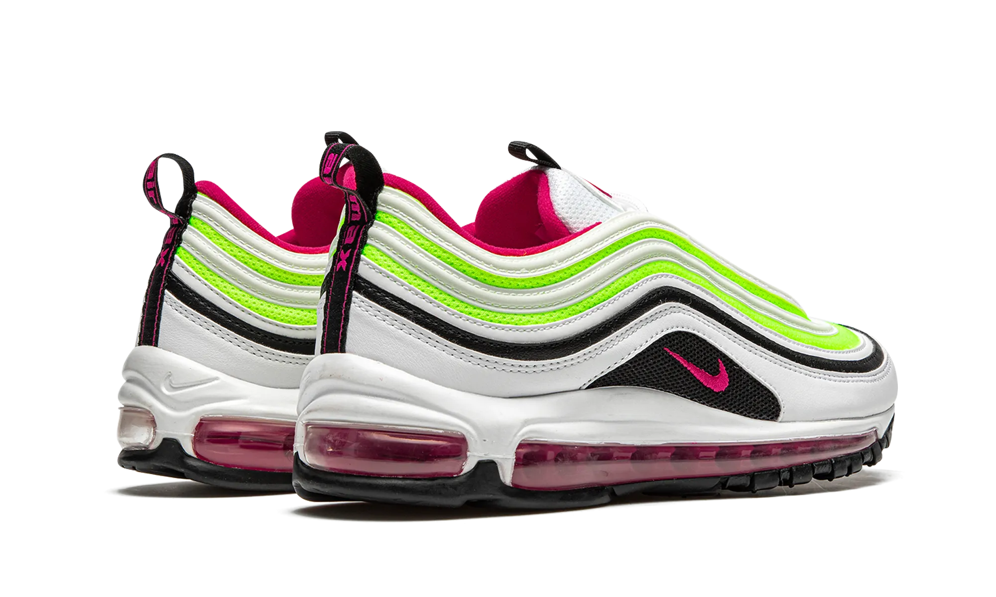 low - top running shoes zipper - closure running shoes Air max 97 "Rush Pink"