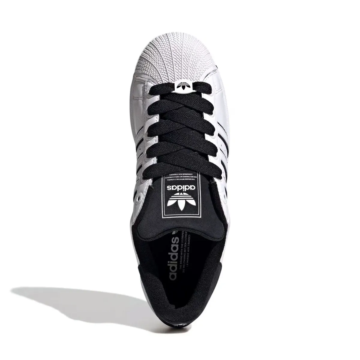 Superstar II 'White White Black' Designer Durable flexibility