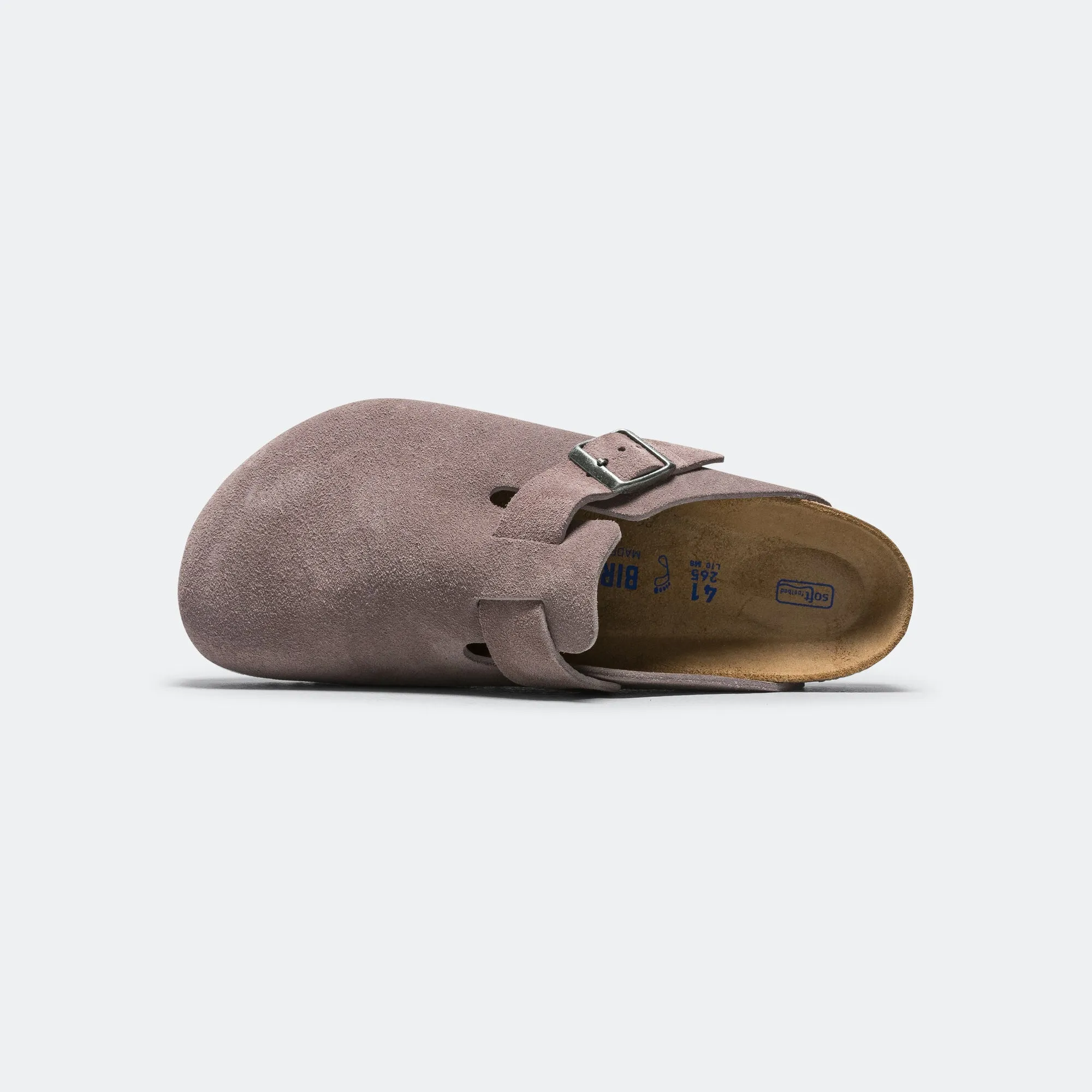 Stylish Sandals Boston SFB - Faded Purple Suede Leather