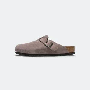 No Tightness Beach Wear Boston SFB - Faded Purple Suede Leather