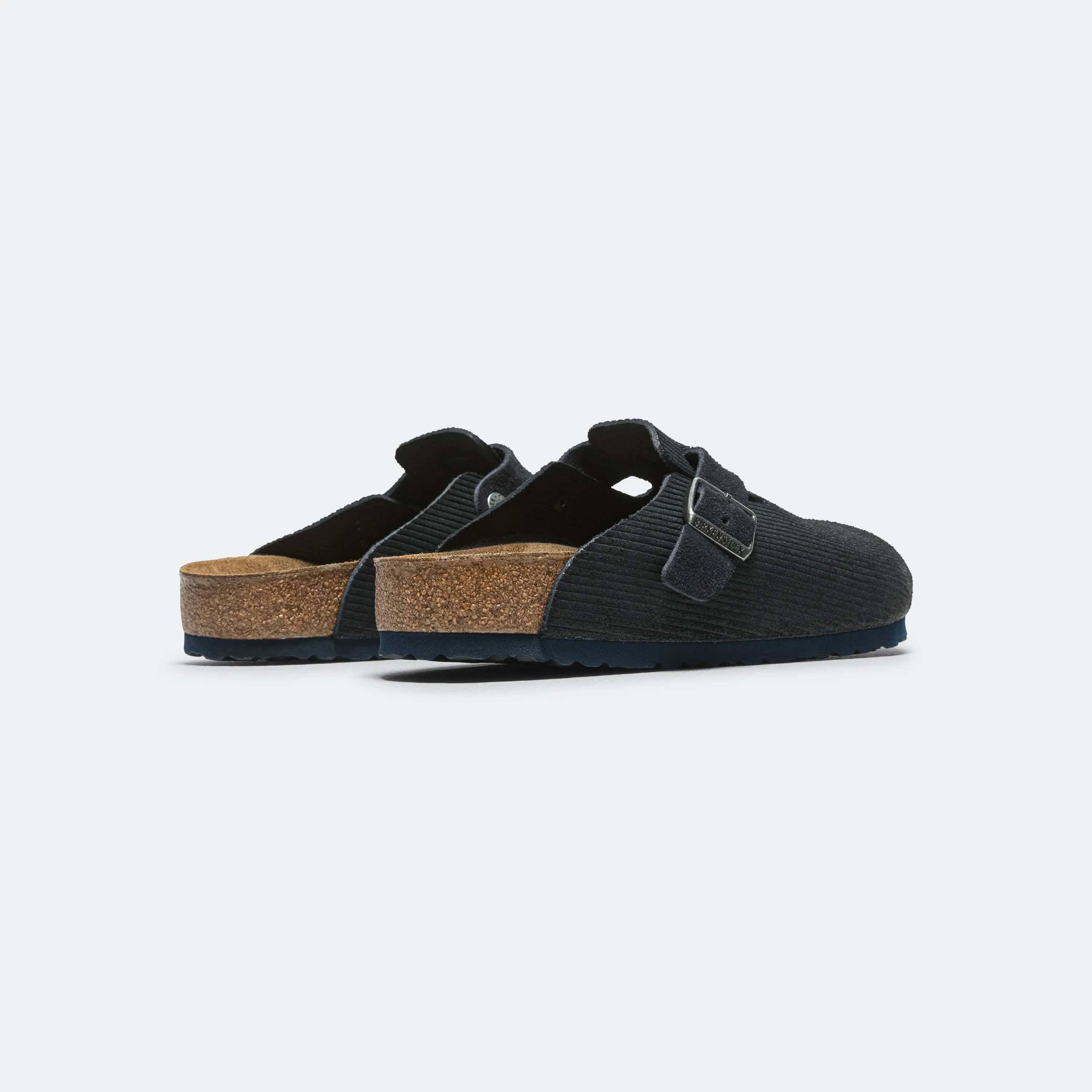 City Wear Wrap Around Strap Boston Corduroy - Midnight Suede Leather