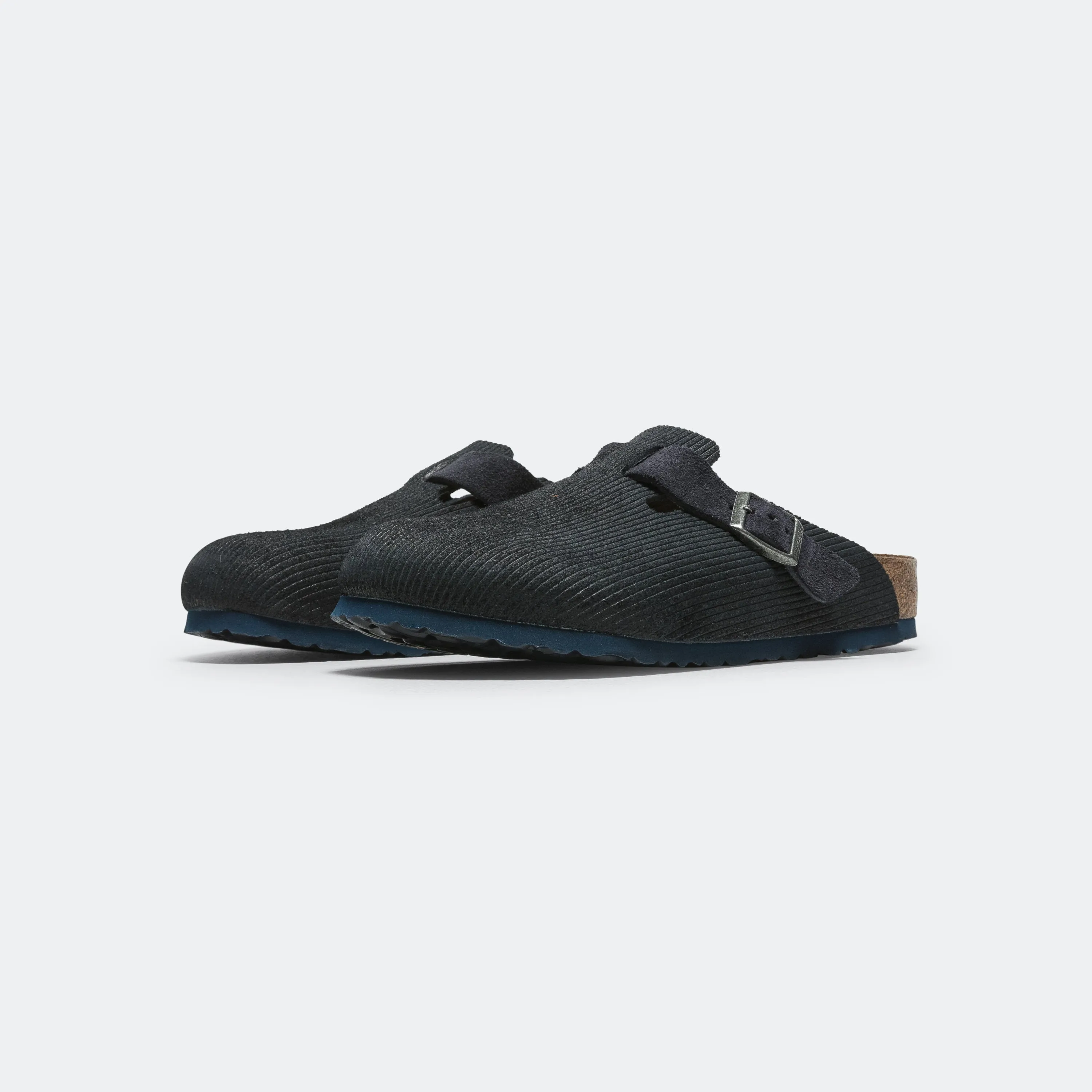 Boston Corduroy - Midnight Suede Leather Multi Use