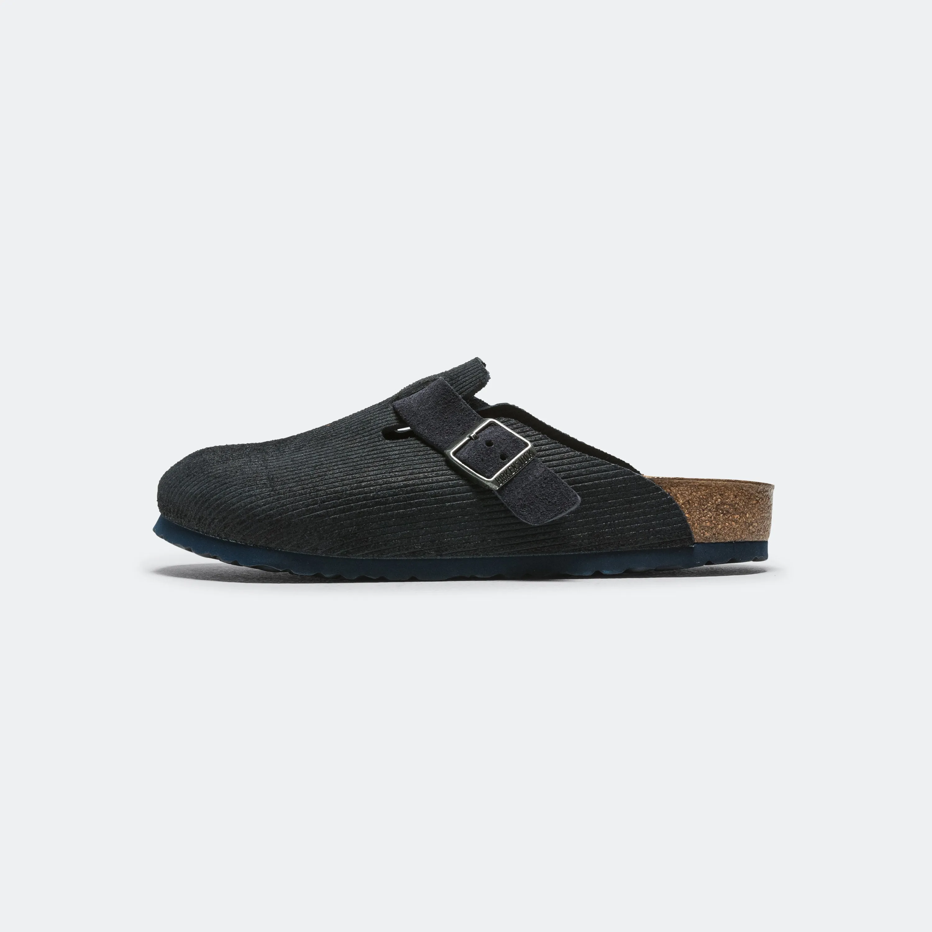 Boston Corduroy - Midnight Suede Leather Casual Style