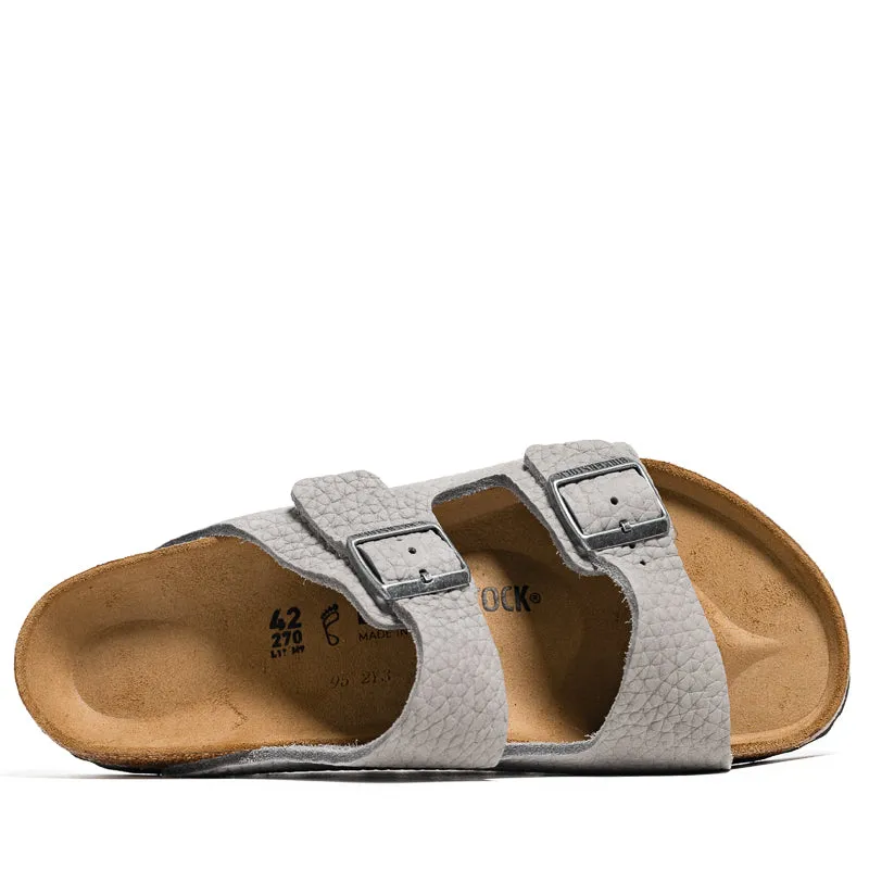 Birkenstock Arizona Nubuck - Desert Buck Whale Grey Breathable Footwear