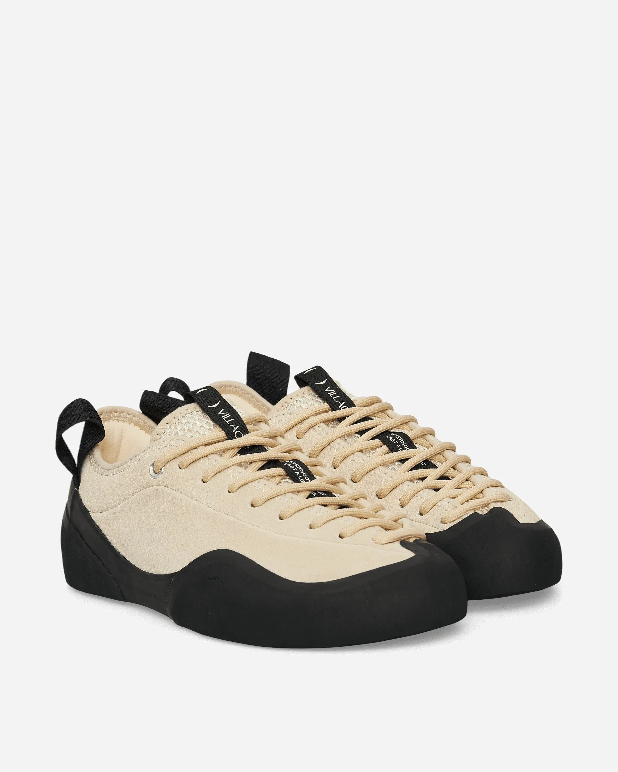 1.00PM Sneakers Cream Beige / Natural Black Workout Flow Urban Run