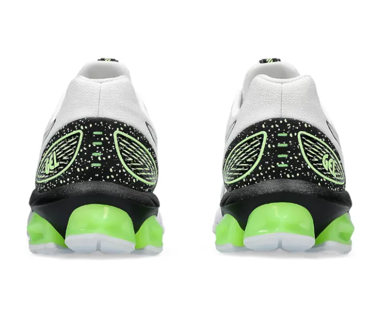 Breath Zone Impact Resistant Heel Men's Asics Gel-Quantum 180 7 (White/Illuminate Green)