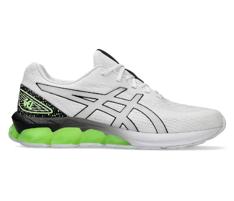 LightweightDesign Orthotic friendly Men's Asics Gel-Quantum 180 7 (White/Illuminate Green)