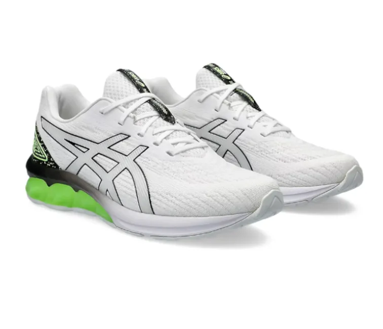 Men's Asics Gel-Quantum 180 7 (White/Illuminate Green) zip