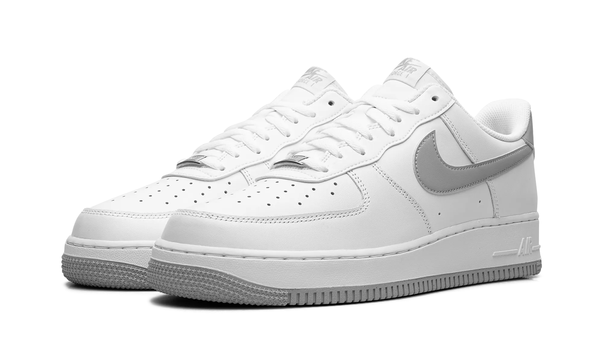 Air Force 1 Low '07 "White Light Smoke Grey" Ultra Cushioned Midsole Cool Outfit