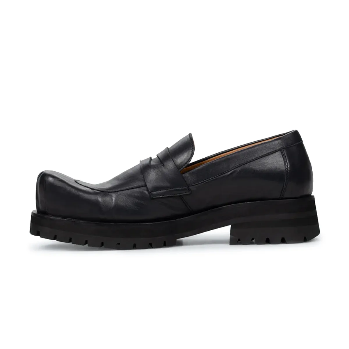 Multi-functional performance Slim flexibility Sheathed Moccasin Moggies 'Black'