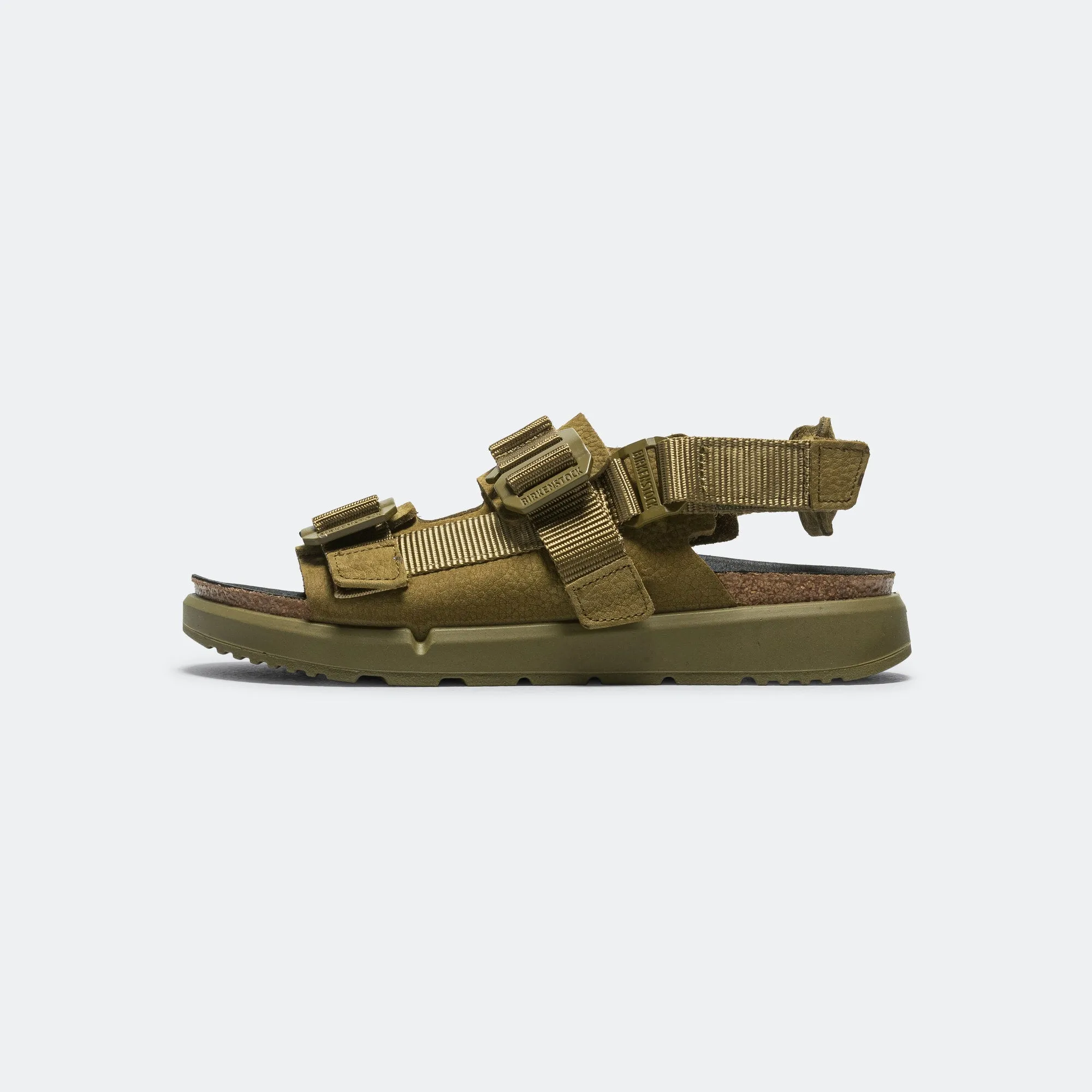 Shinjuku - Pine Green Natural Leather Anti Fatigue