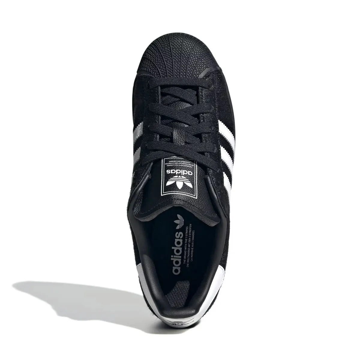 Flattering wear Wmns Superstar II 'Black Ponyhair'