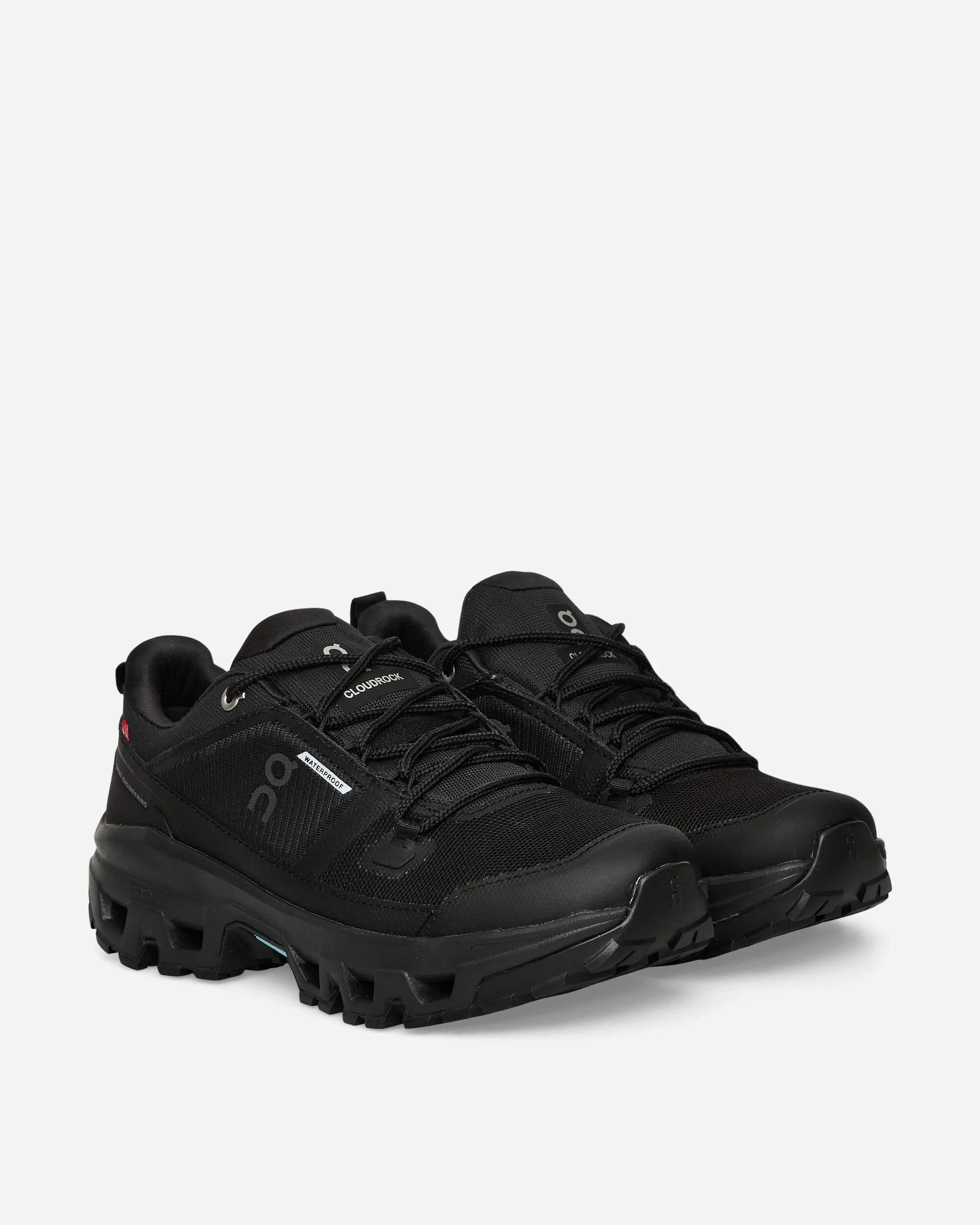 High Function Gym workout Men's Cloudrock Low WP Sneakers Black
