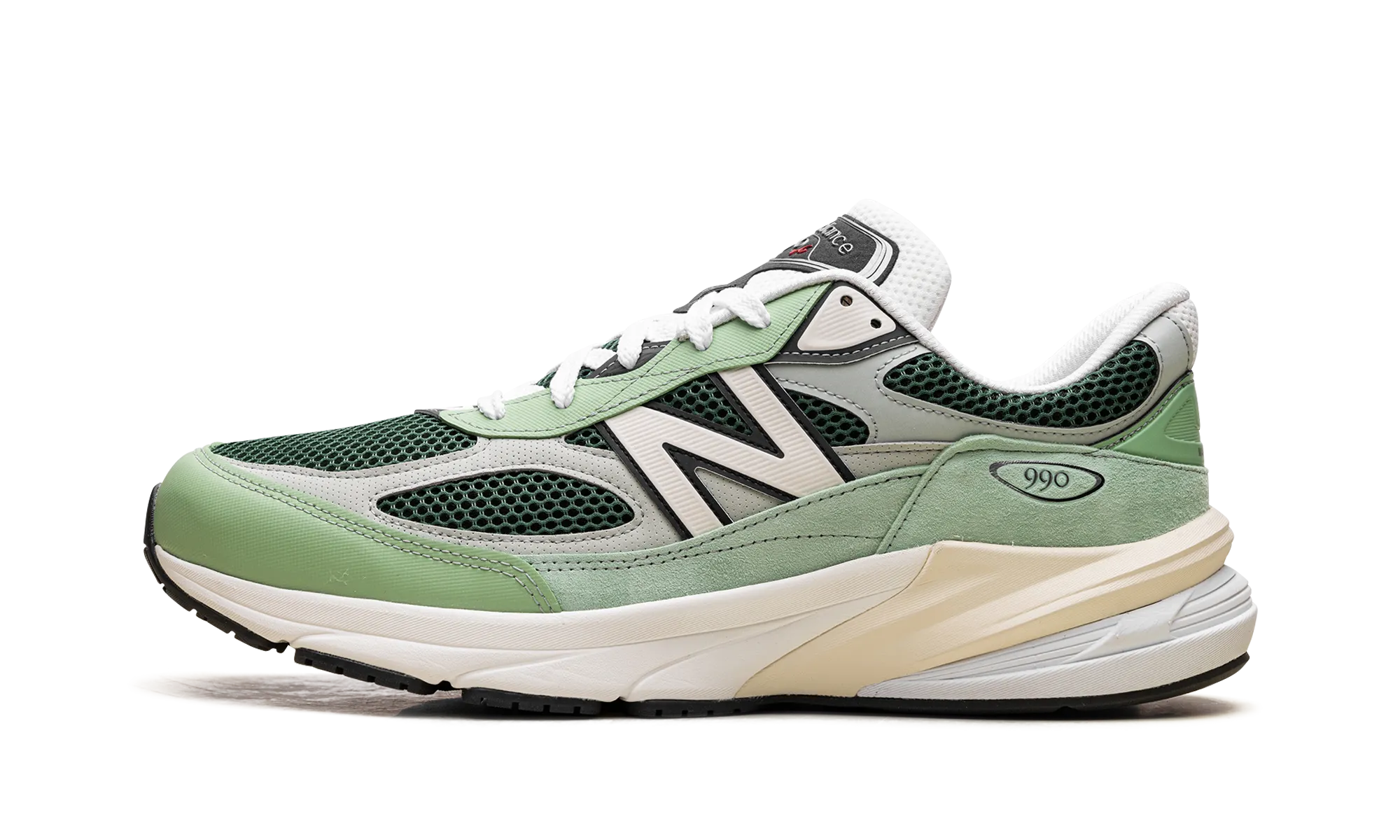 990v6 "Made in USA - Avocado" 3D - mesh shoes