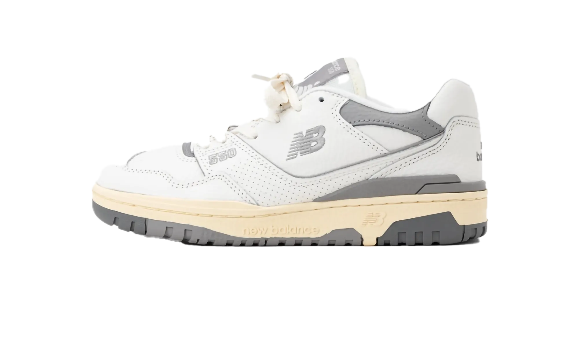 Flexible Outsole Shoes fun run running wear 550 "Away Grey Mini Logo"