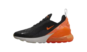 purple shoes Stability Pad AIR MAX 270 GS "Black Total Orange Bright Crimson"