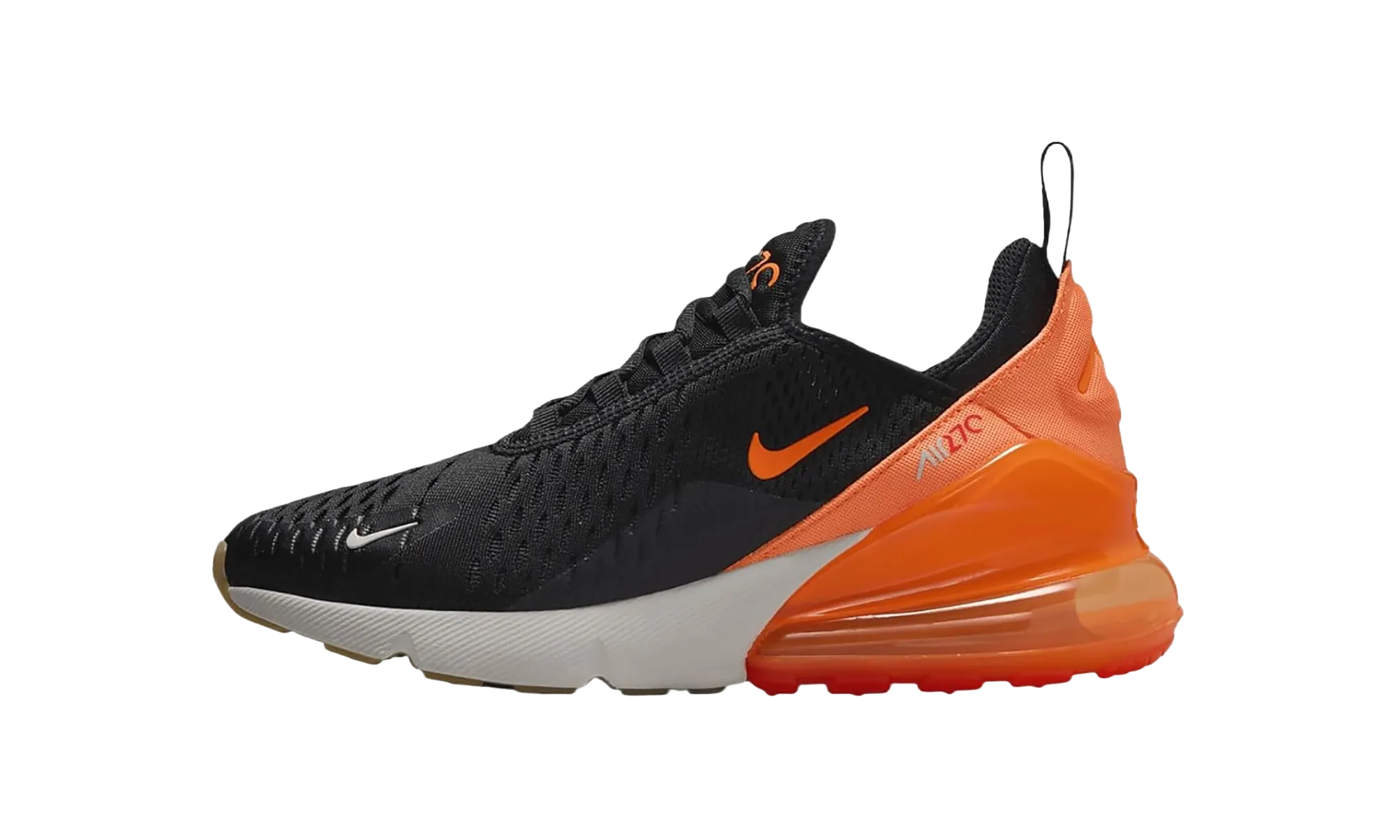 AIR MAX 270 GS "Black Total Orange Bright Crimson" cold - resistant shoes The North Face Ultra