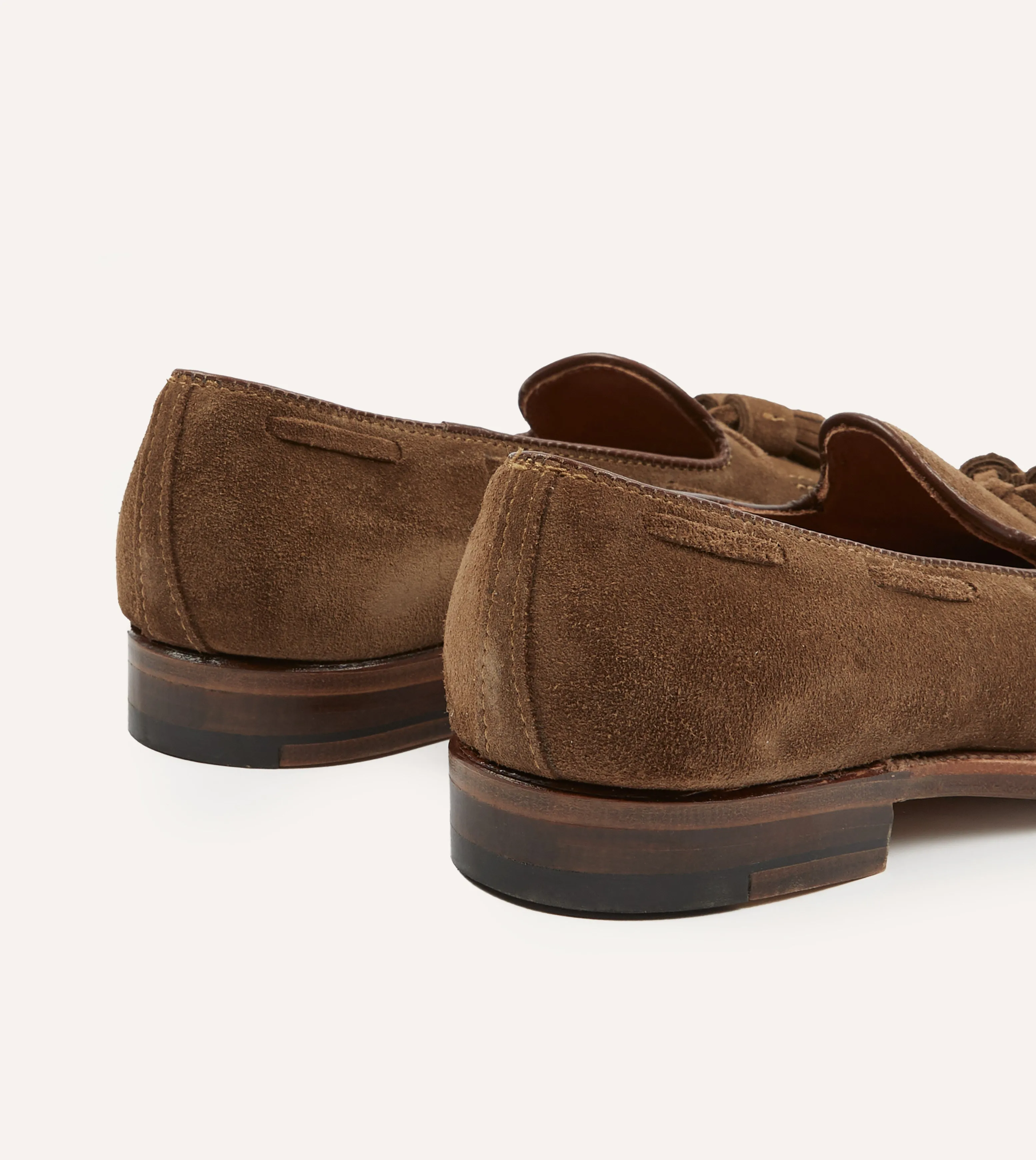 Alden Snuff Suede Tassel Loafer Anti Slip Sole
