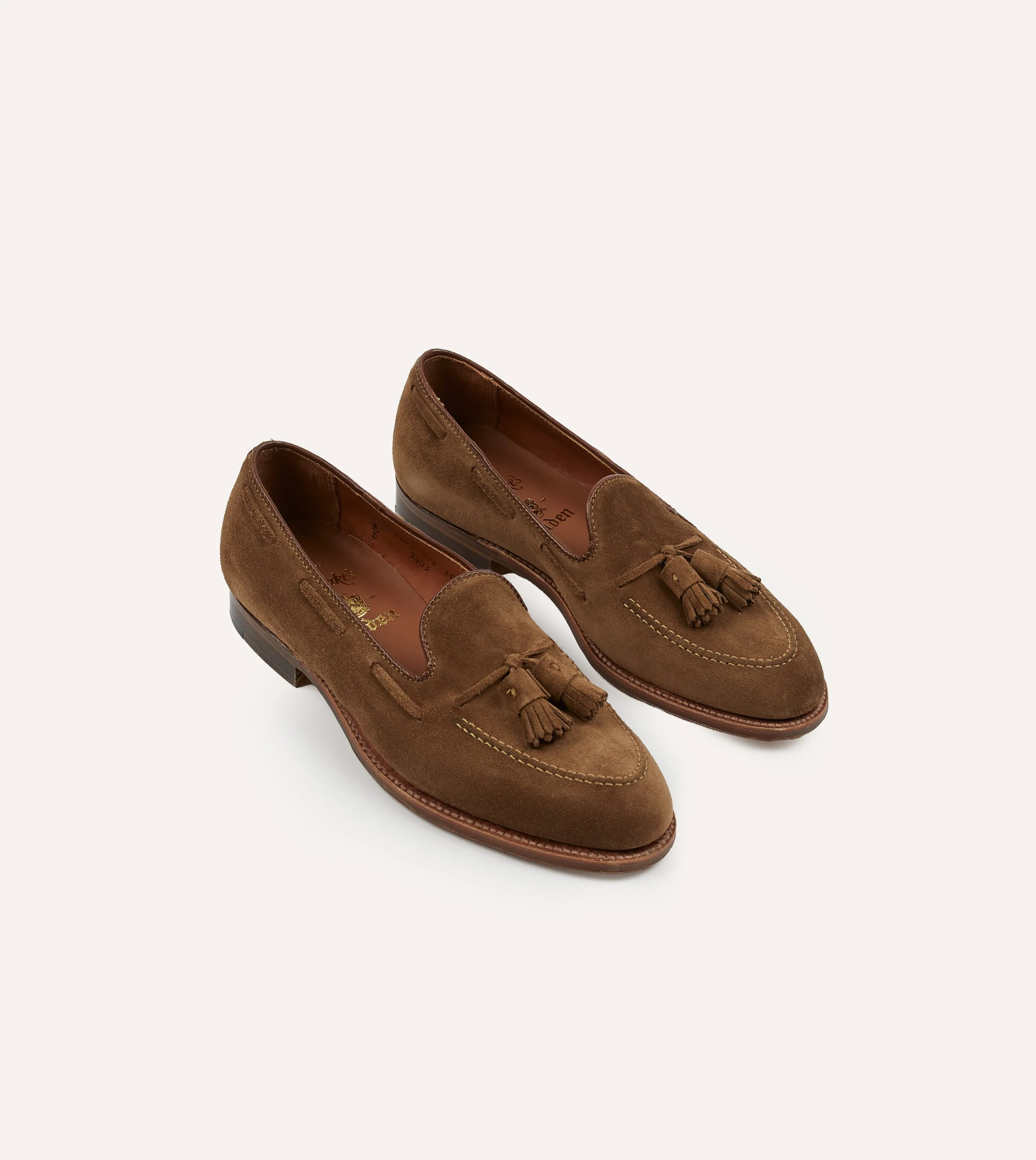 Classic Shade Alden Snuff Suede Tassel Loafer