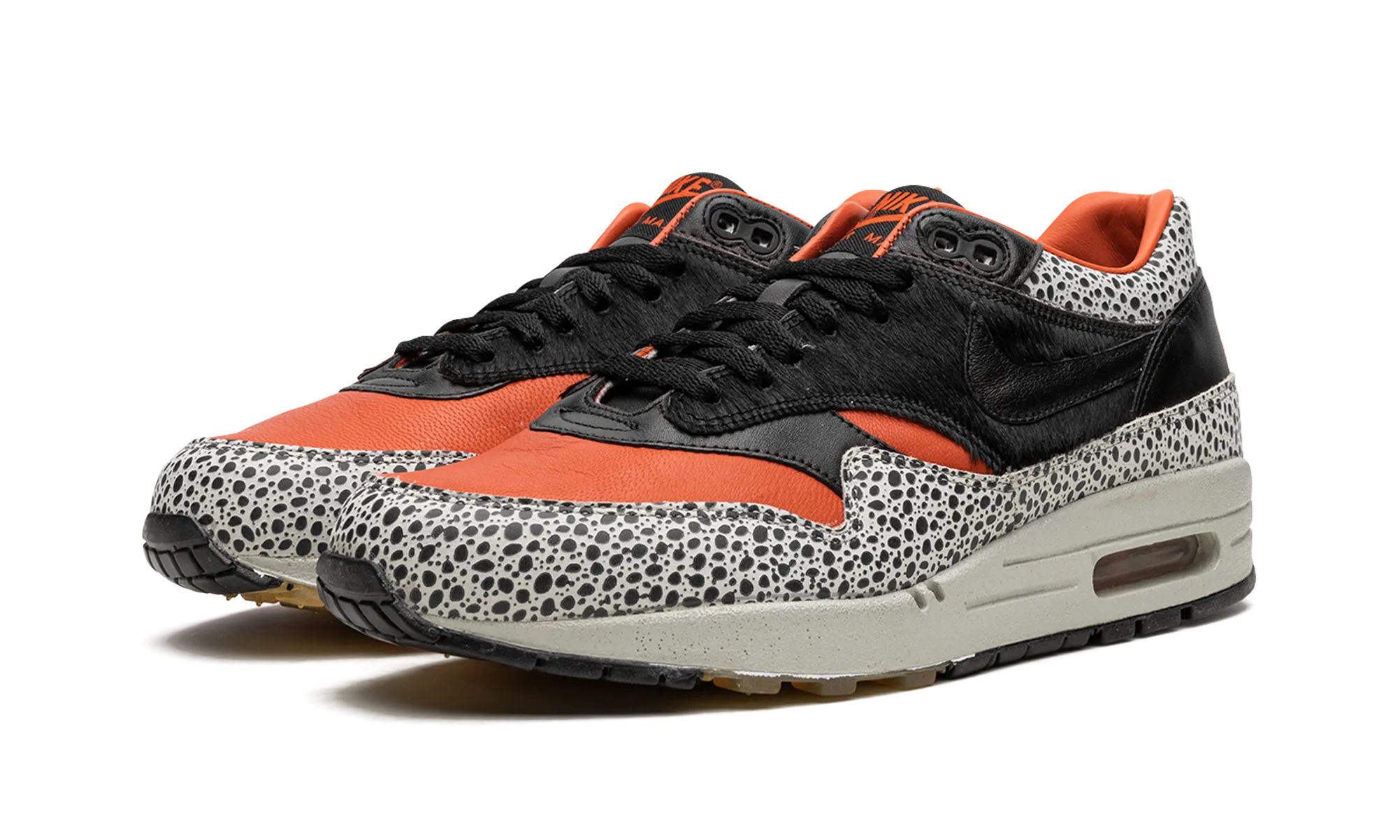 roomy toe - box Air Max 1 Supreme QK "Safari Pack"