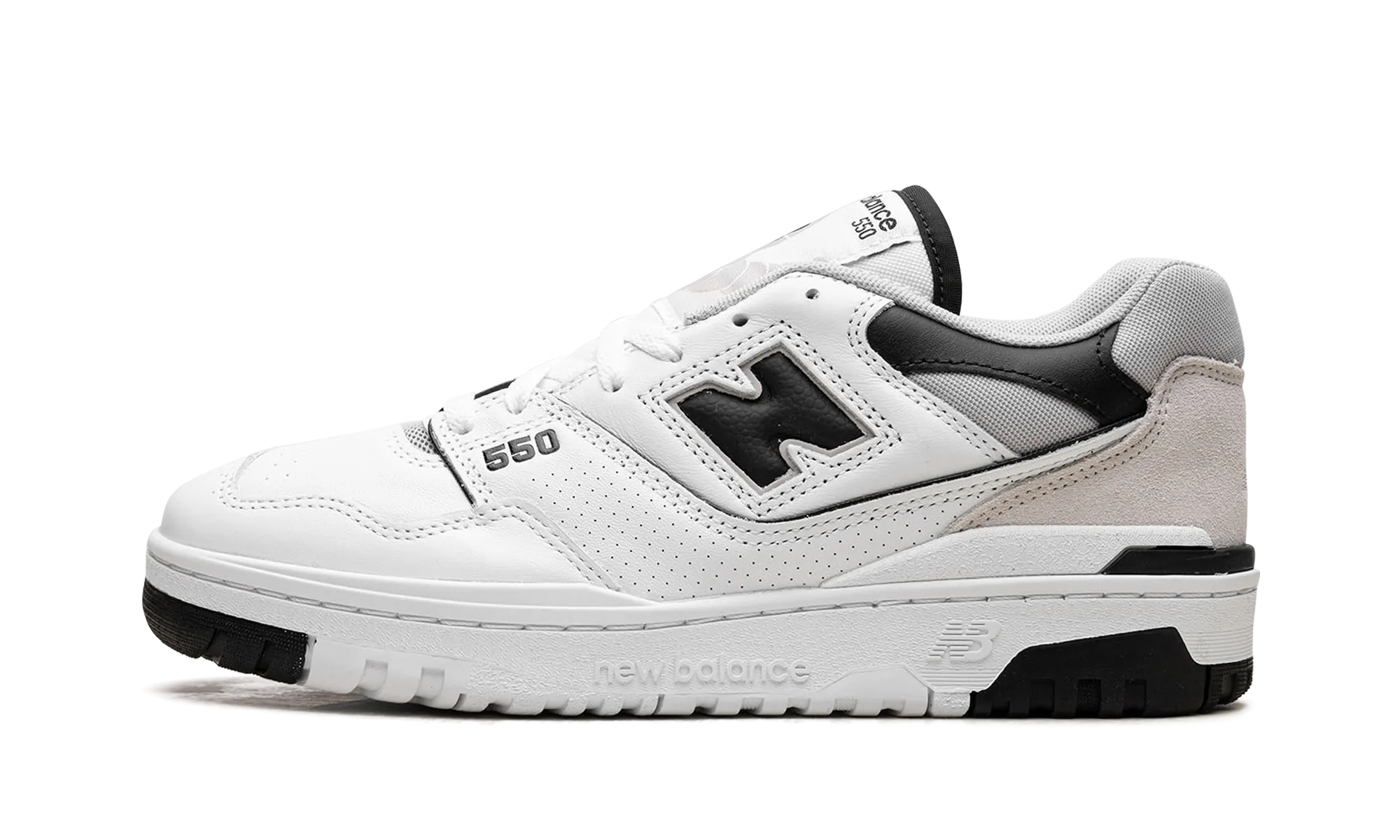running in a gulf area shoes marble - design shoes 550 "White Black Moonrock"