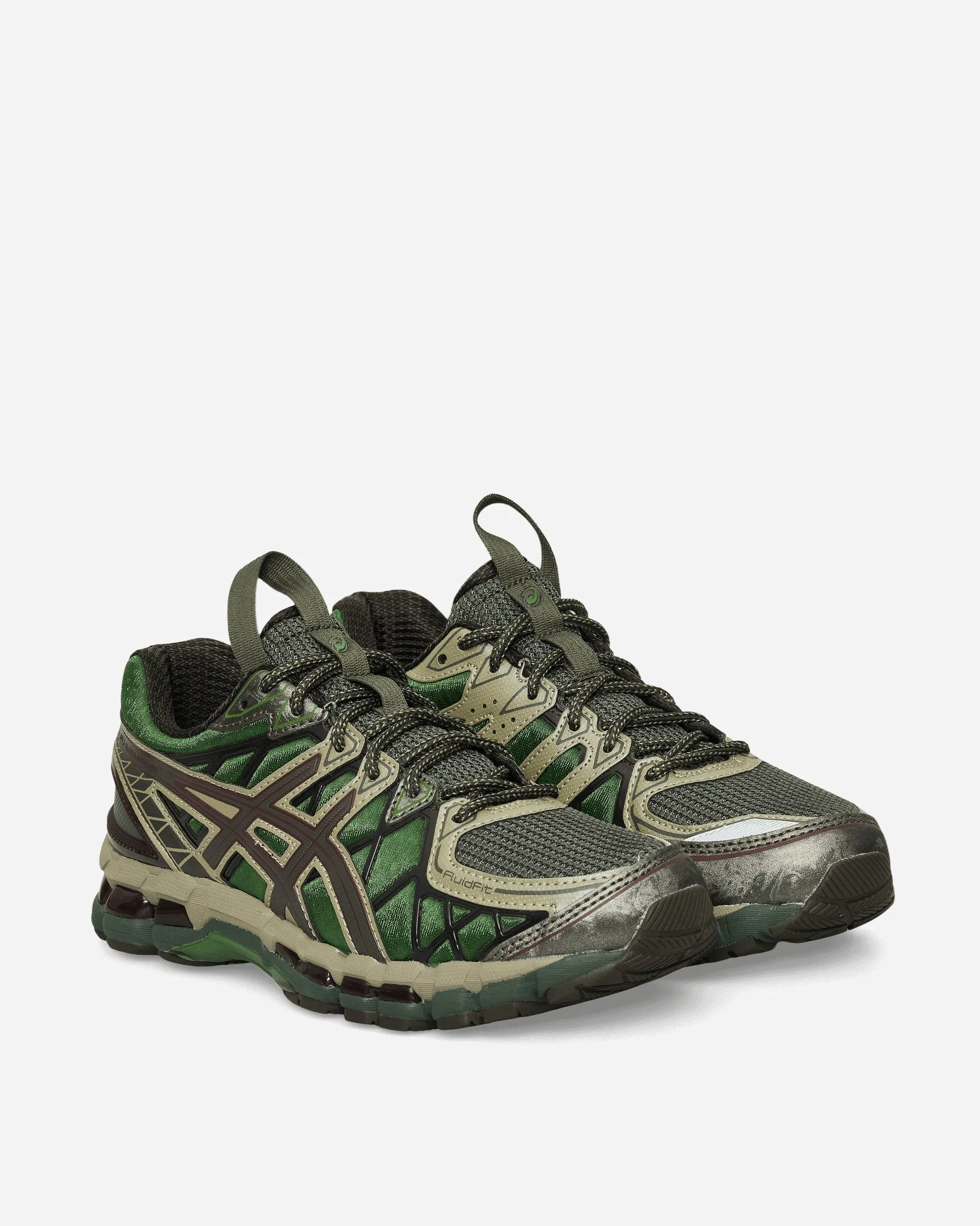 UB10-S GEL-Kayano 20 Sneakers Moss / Gunmetal EVA sole ComfortableInsole