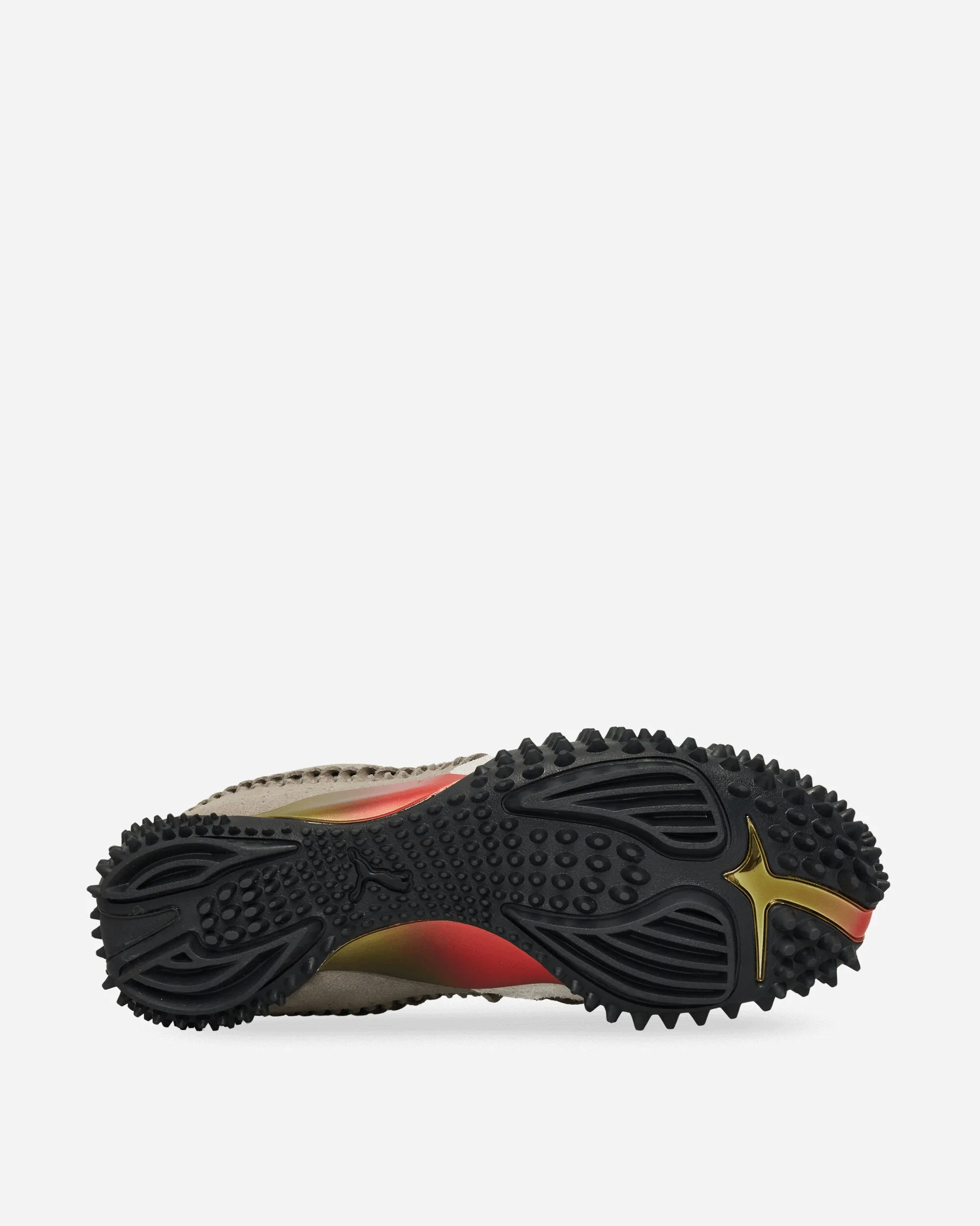 ARIES Mostro Craft Sneakers Ecru / Mouse Gray Perforated Ventilation System