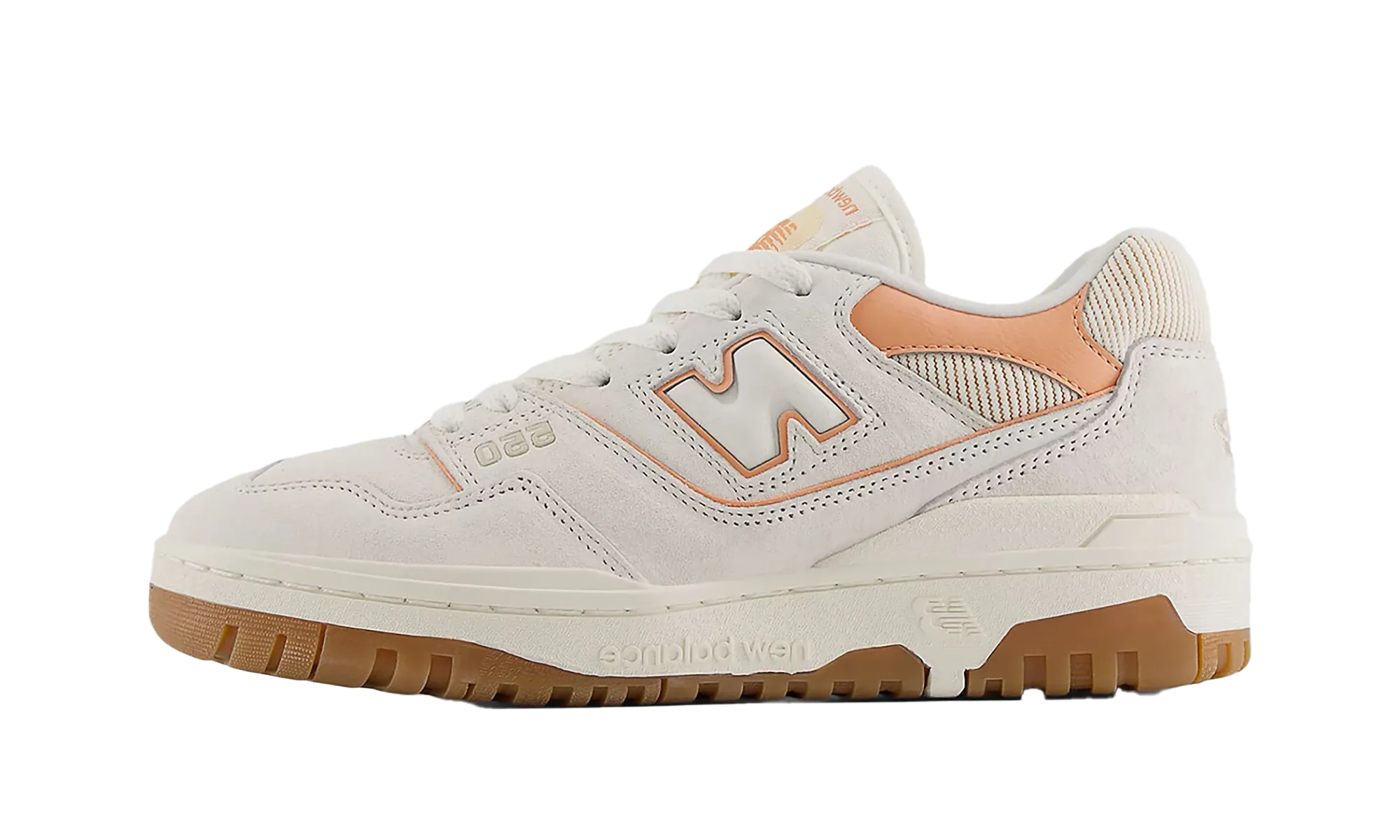 550 WMNS "Sea Salt / Peach Nectar" maintain balance