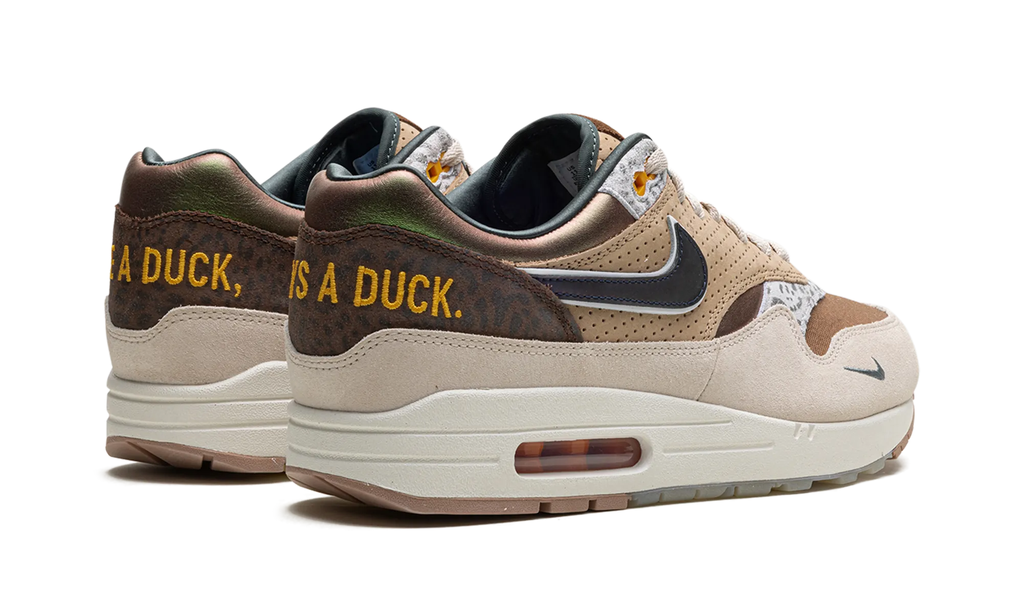 Air Max 1 '87 Premium "University of Oregon PE 2024" flexible shoe aspects