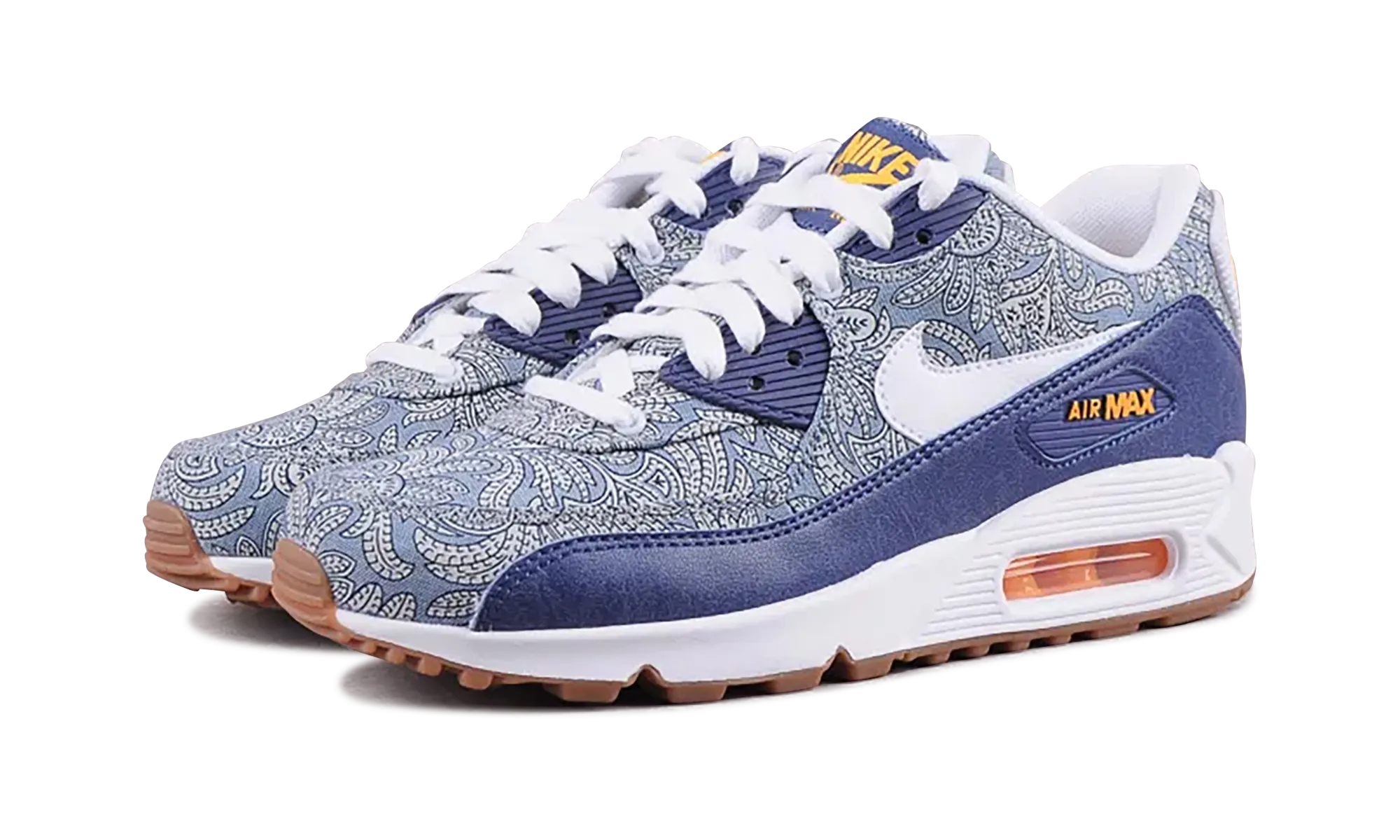 Air Max 90 LIB QS WMNS "Liberty" Comfortable Step parkour shoes