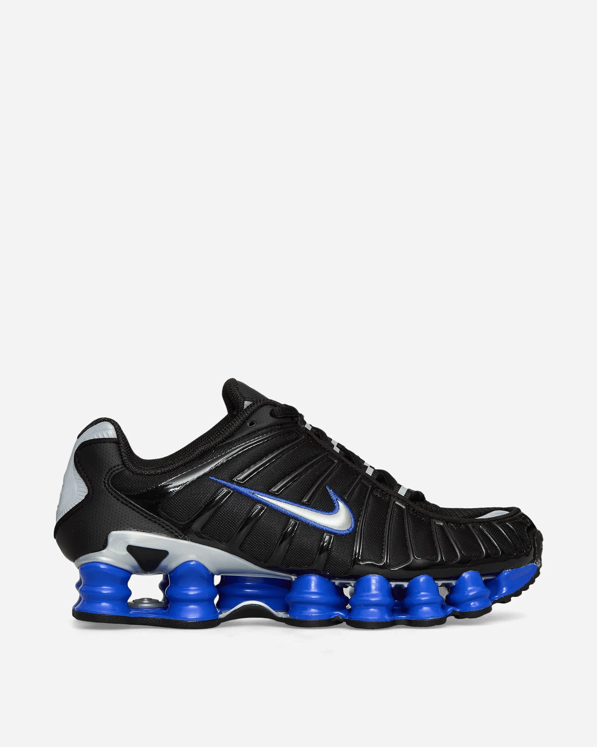 Shox TL Sneakers Black / Racer Blue Lace   Up Foot Cushion