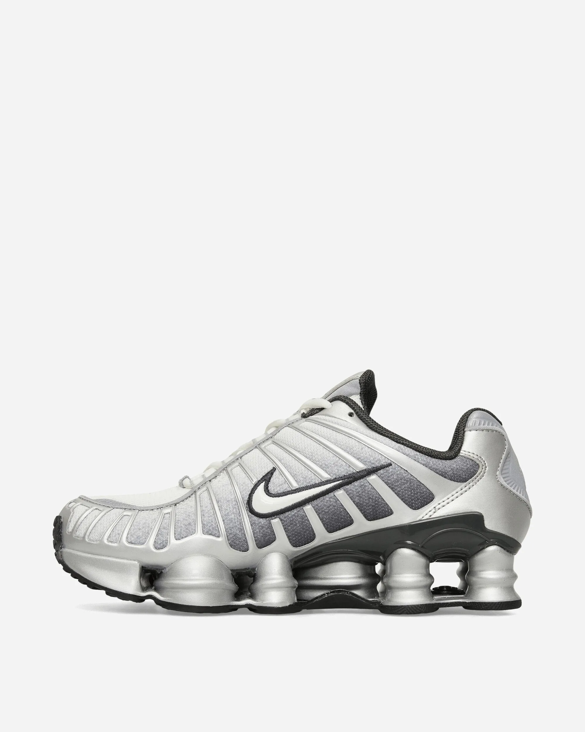 Superior Performance Slip-resistant ease Shox TL Sneakers Metallic Silver / Wolf Grey