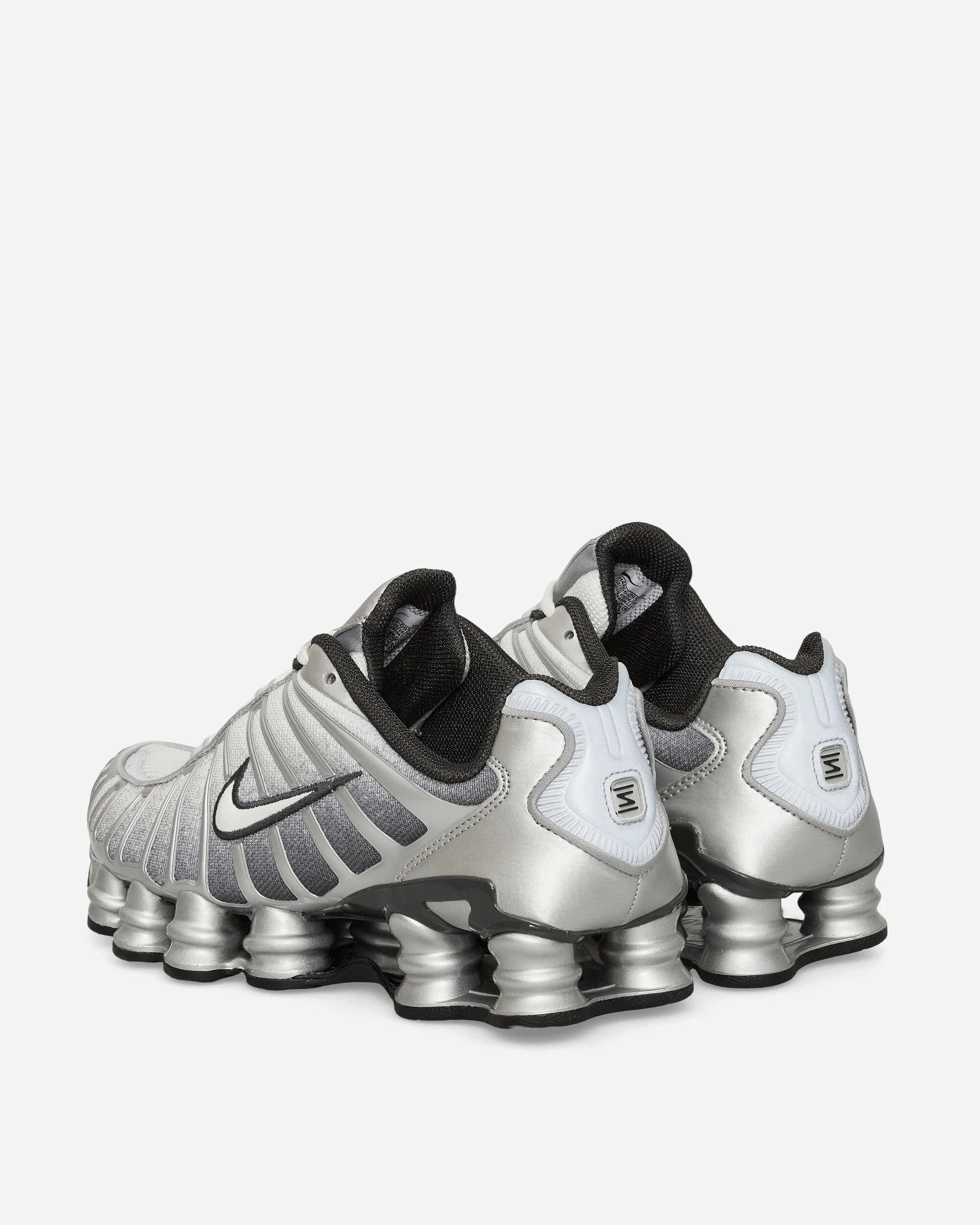 Breathable Liner Cross Walk Shox TL Sneakers Metallic Silver / Wolf Grey