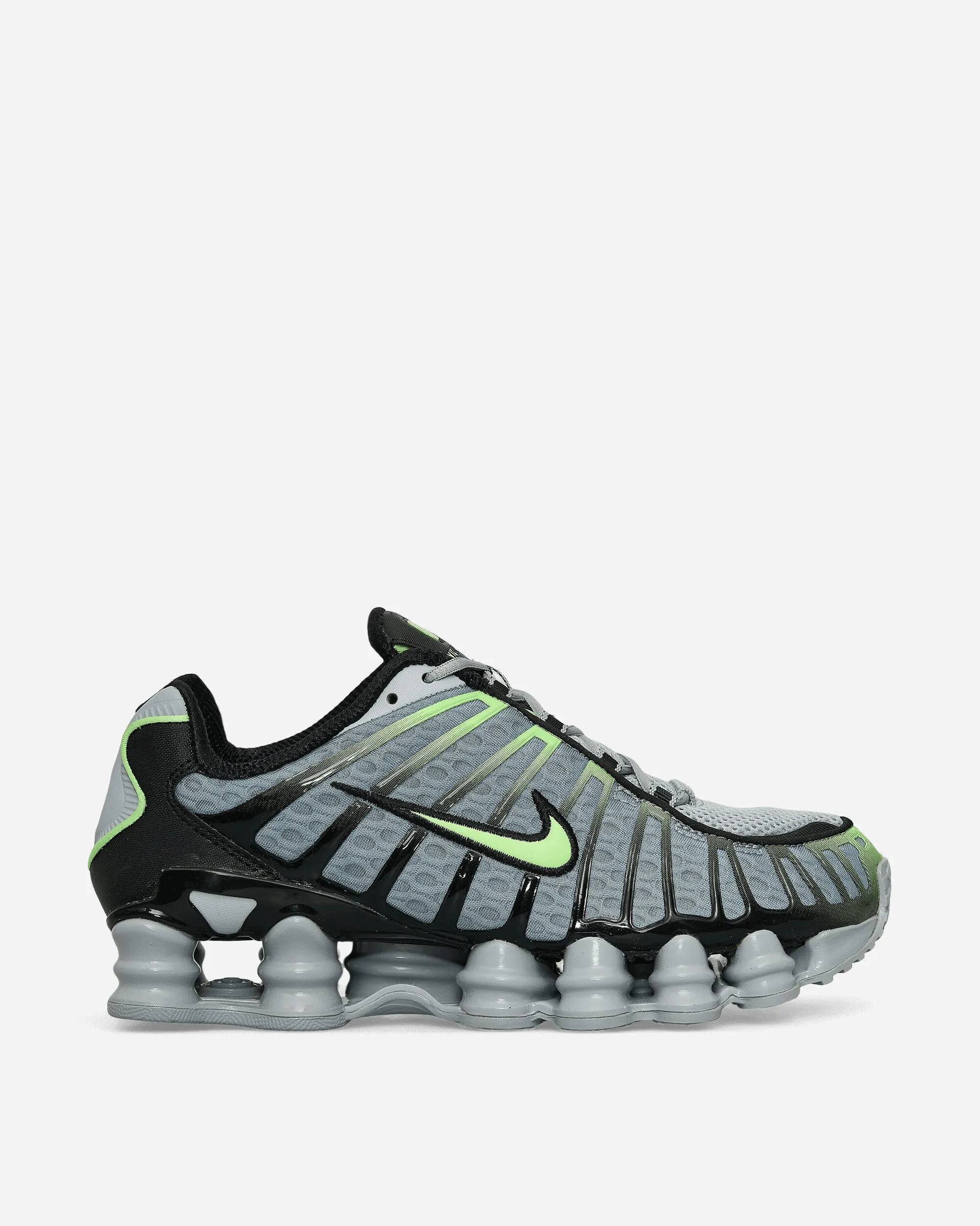 Exclusive chic Premium Durability Shox TL Sneakers Wolf Grey / Lime Blast