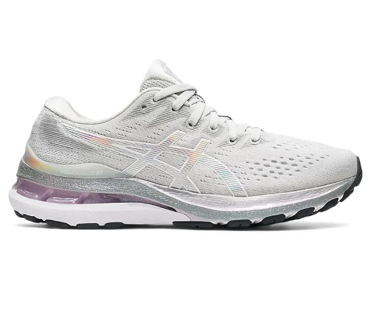Home Comfort Women's Asics Gel-Kayano 28 Platinum (Glacier Grey/White)
