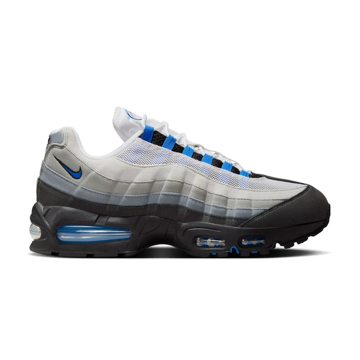 size All-Day Durability Air Max 95 'Cool Grey Blue Spark'