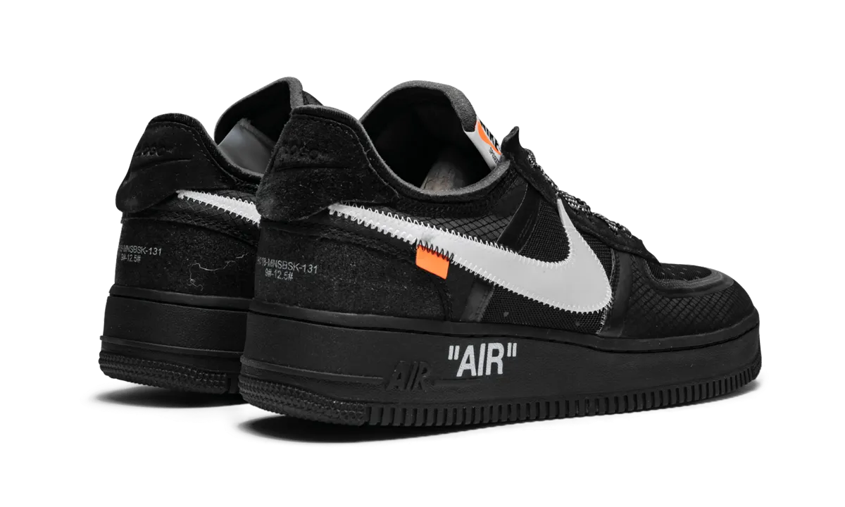 Air Force 1 Low "Off-White Black" Active Athlete