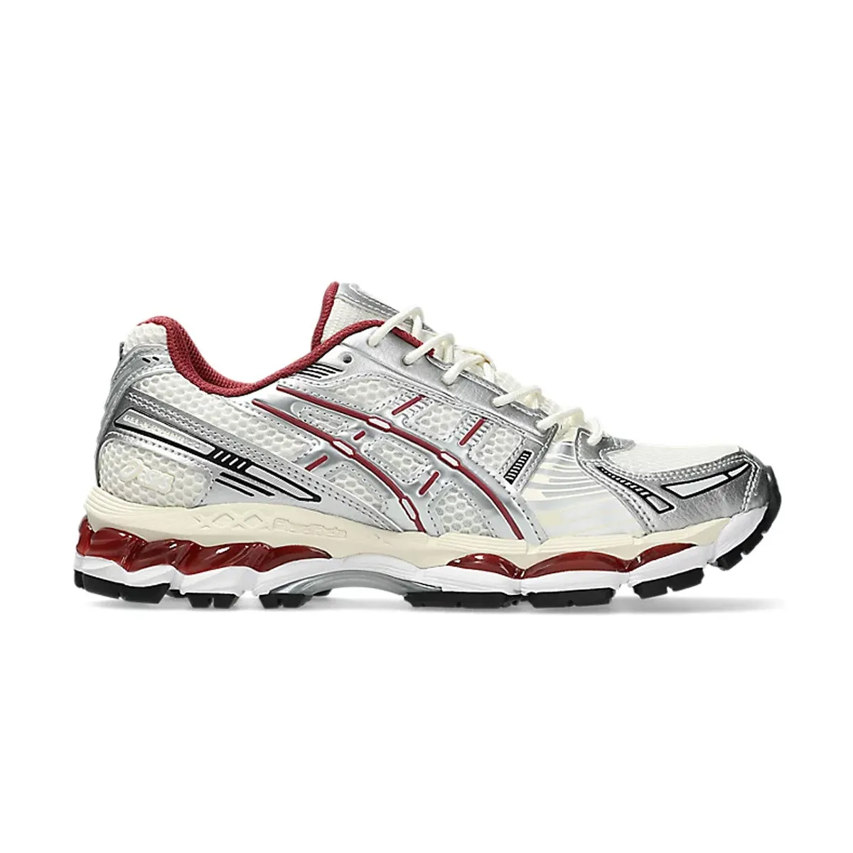 Gel-Kayano 12.1 'Cream Pure Silver' cross - trainers' versatility Classy comfort