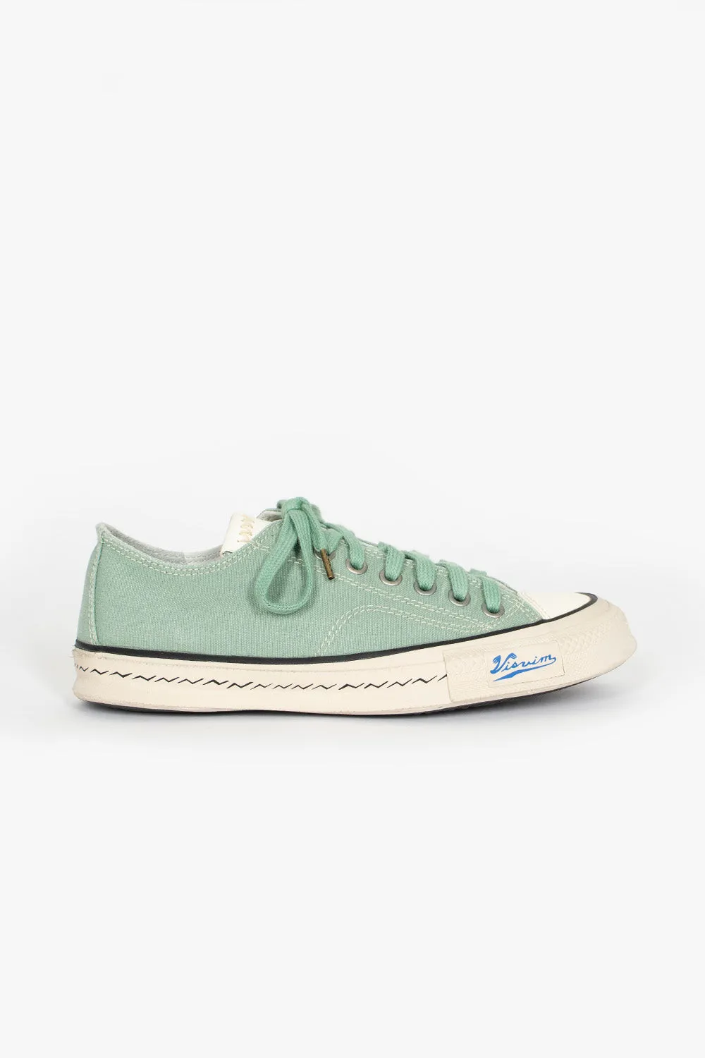 Bounce Sole Skagway Lo Sneaker Green Canvas