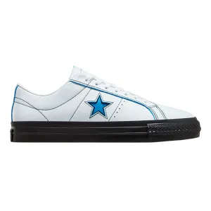Converse CONS - One Star Pro Ox Eddie Cernicky (White/Black/Kinetic Blue) Side Support