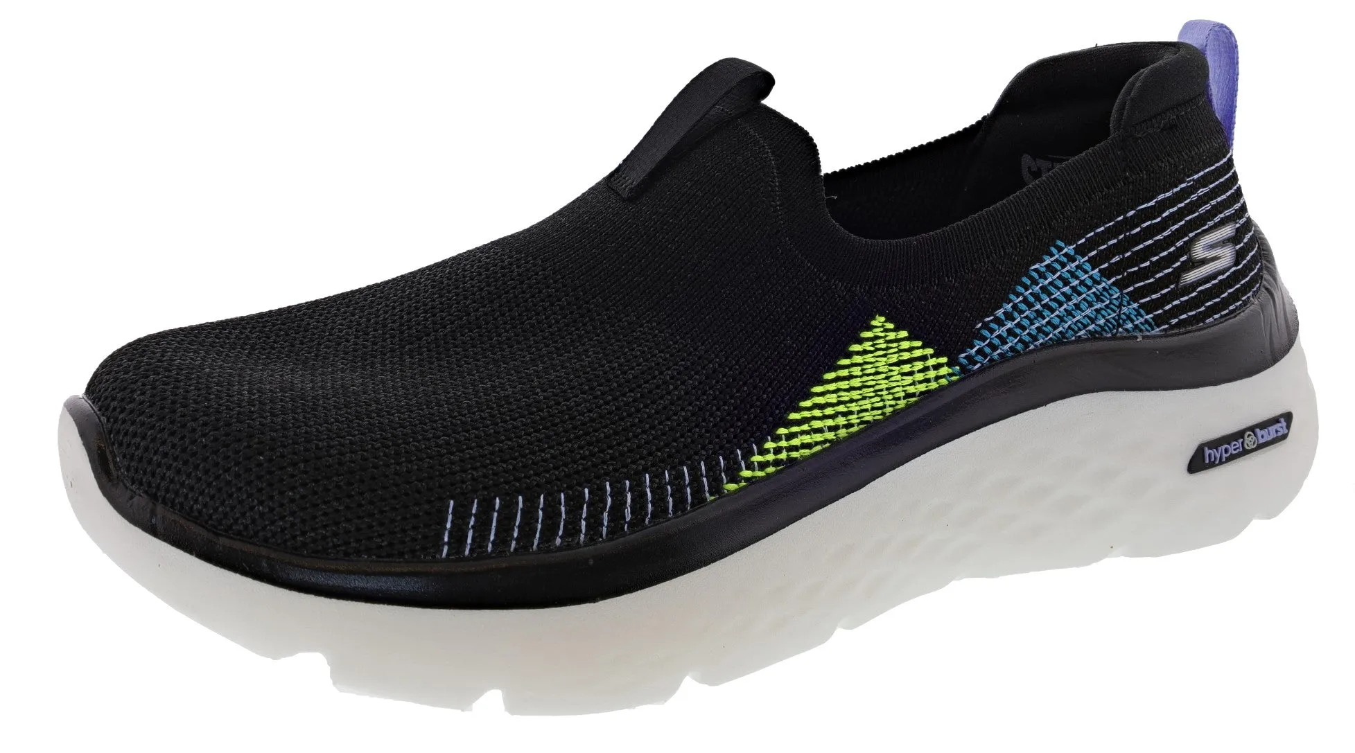 Skechers Women's Go Walk Hyper Burst Comfort Walking Shoes Support Zone Smart Form