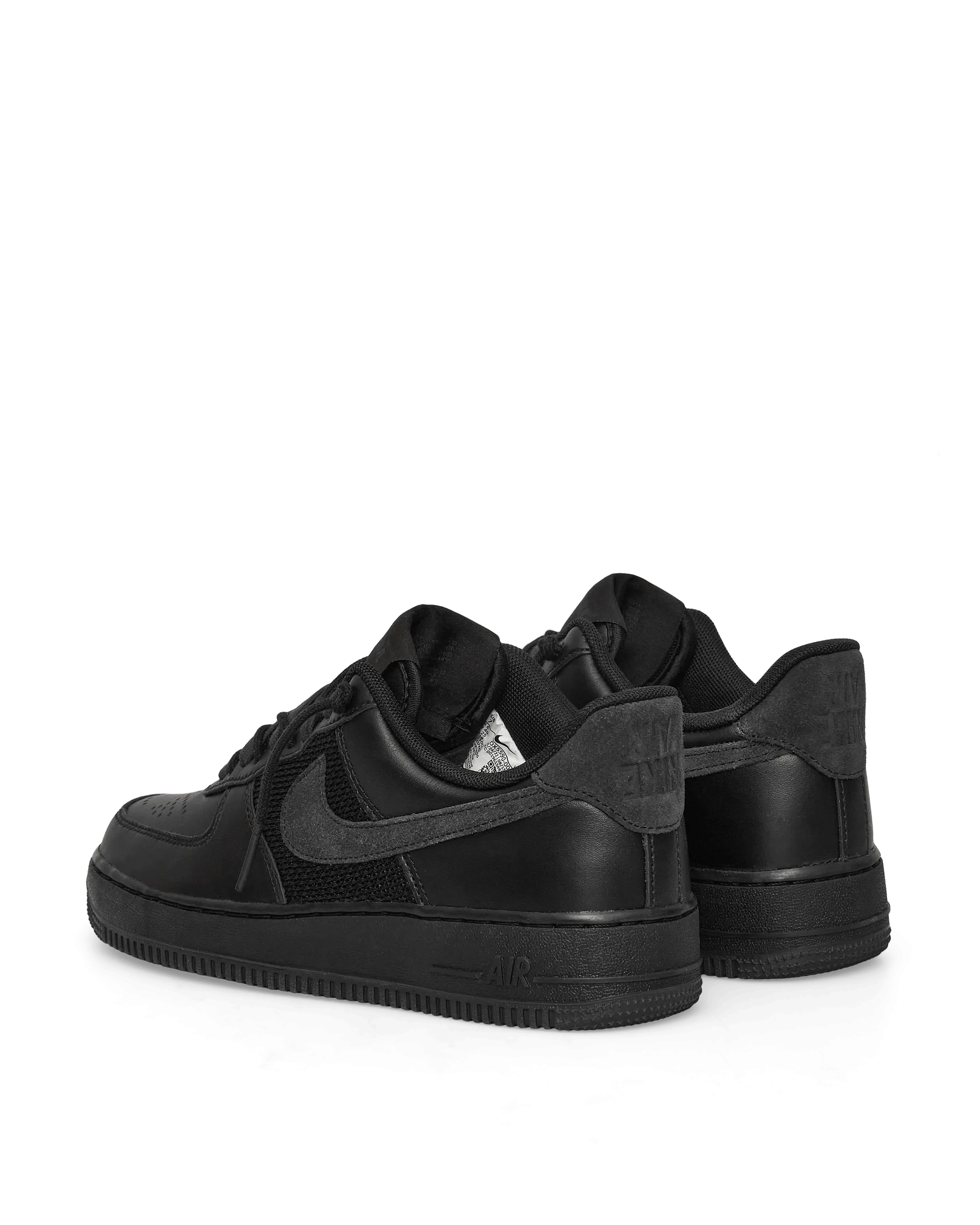 Slam Jam Air Force 1 Sneakers Black Core Routine Durable Design