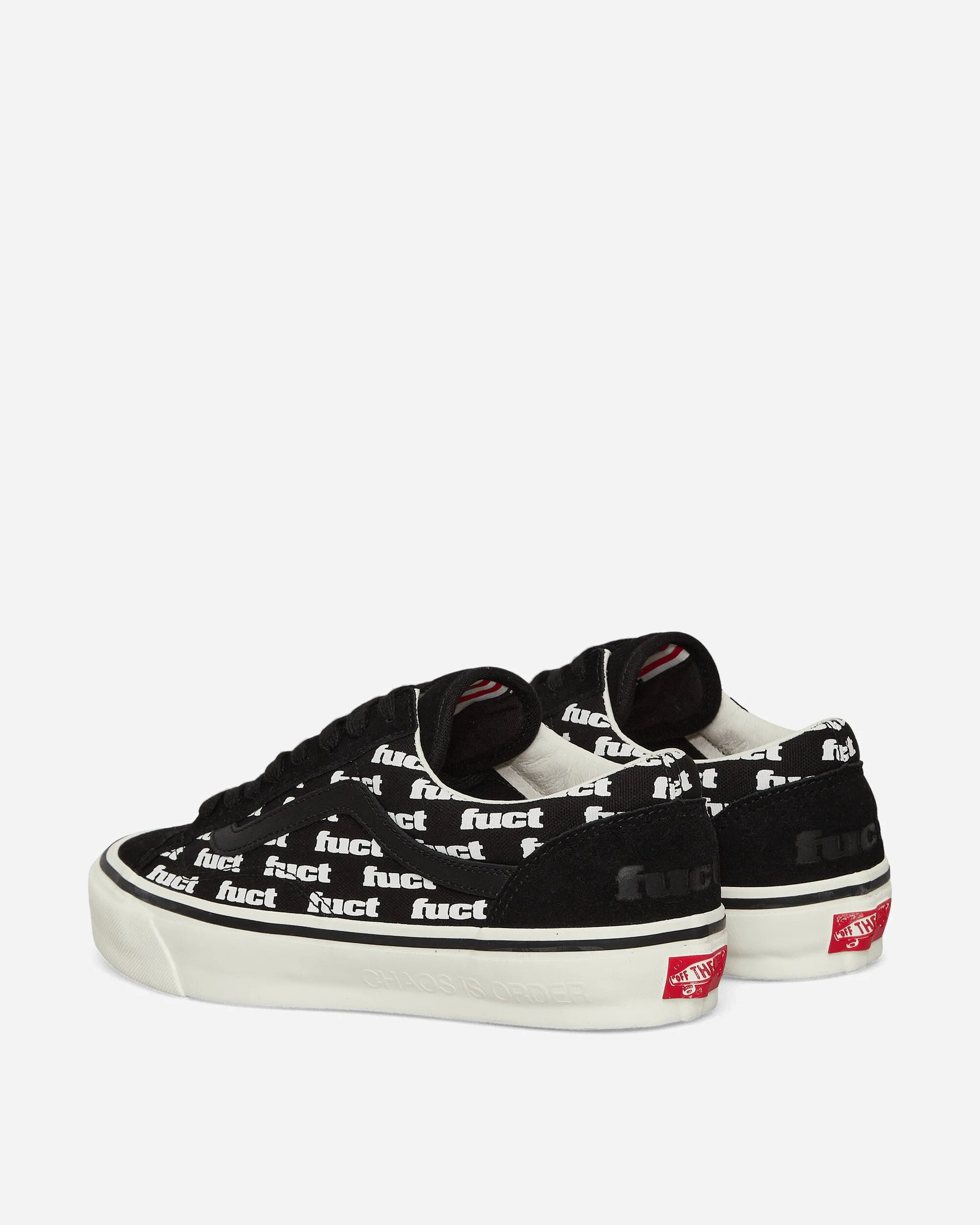 Slam Jam by FUCT LX Old Skool Reissue 36 Sneakers Black / Marshmallow Urban Minimal High Traction