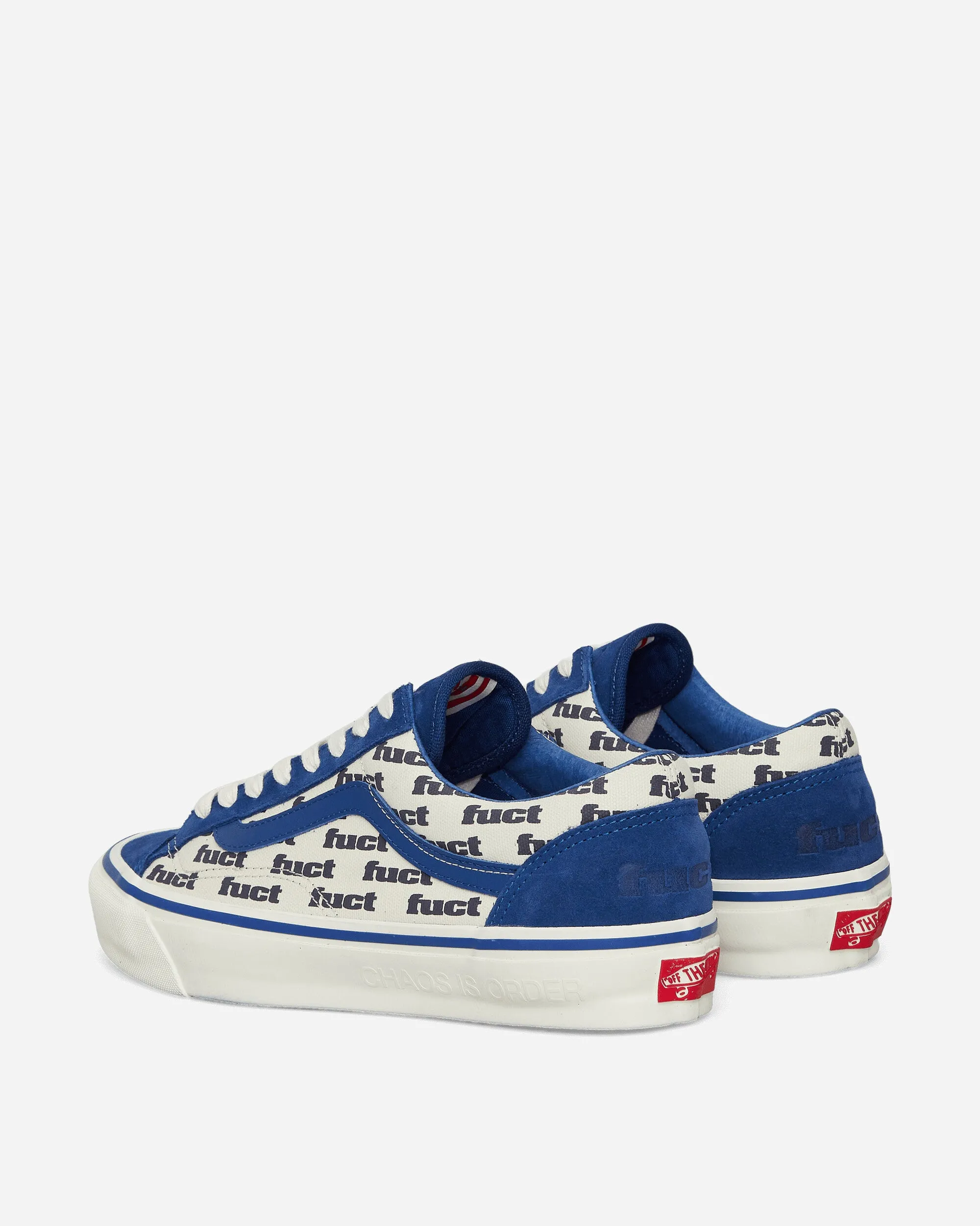Slam Jam by FUCT LX Old Skool Reissue 36 Sneakers White / True Blue No-Slip Grip