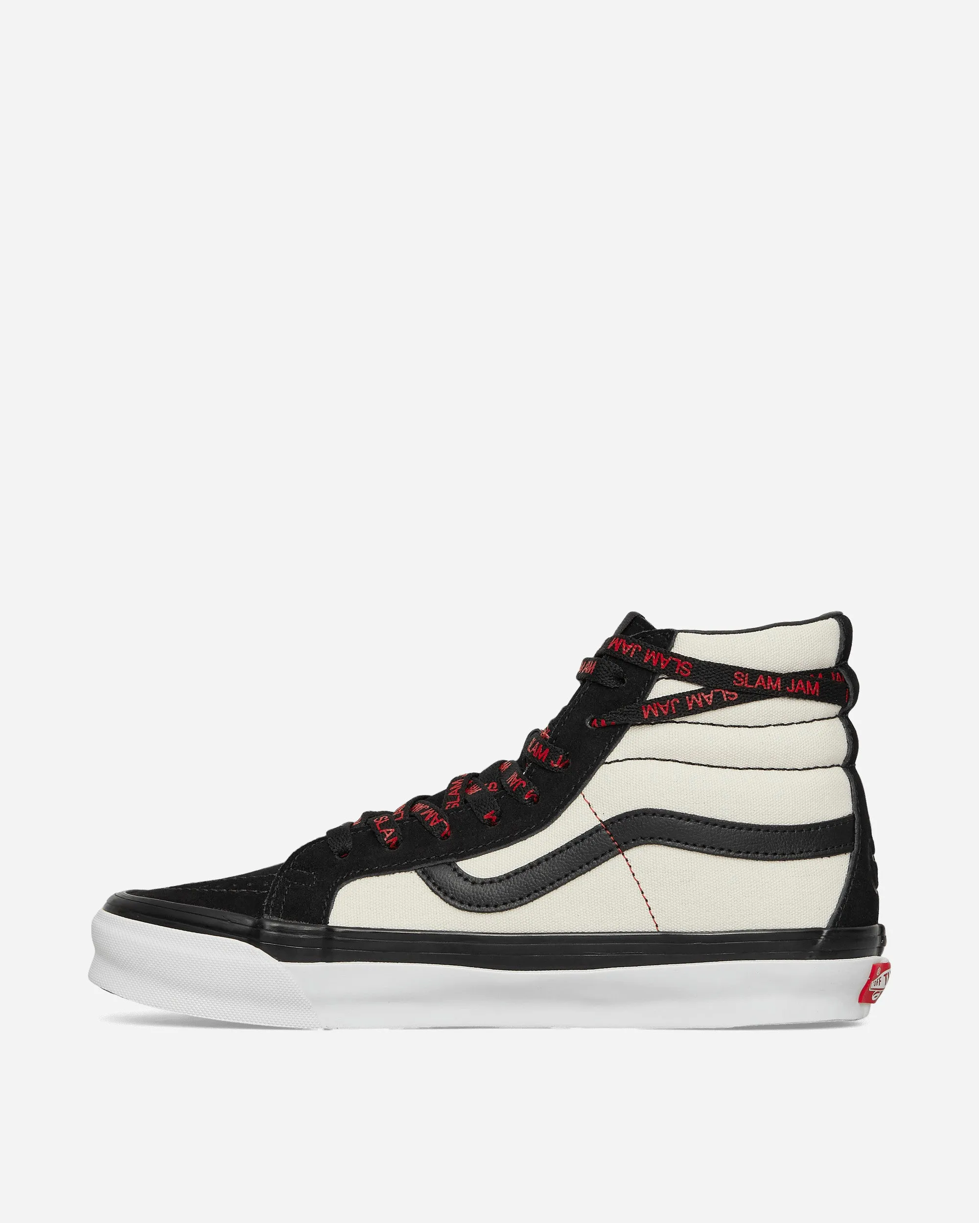 Vented Air Channels Easy Clean Slam Jam OG SK8-Hi LX Sneakers Black
