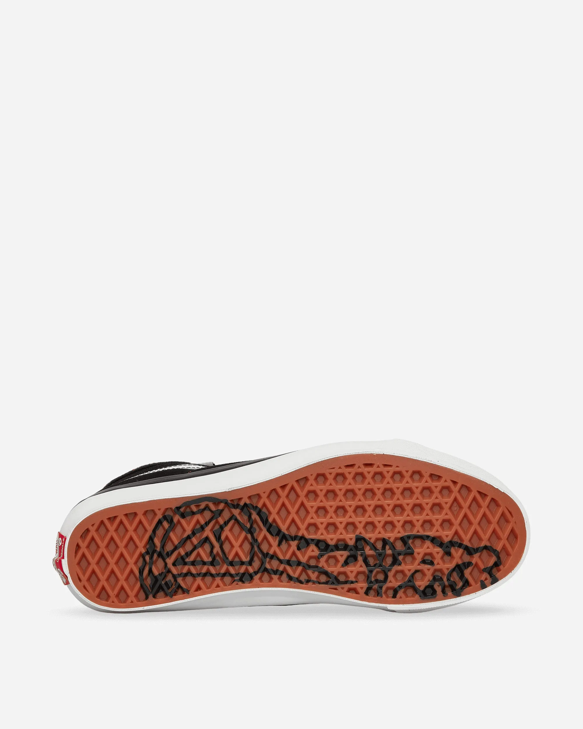 Premium Leather Slam Jam OG SK8-Hi LX Sneakers Black