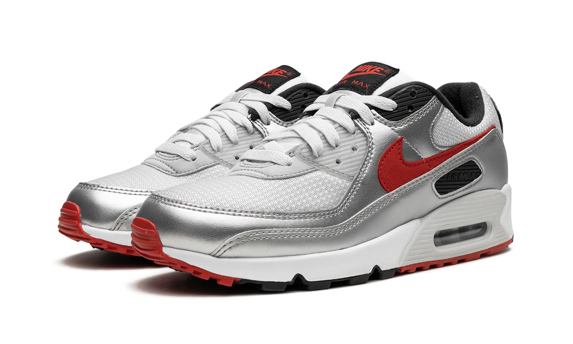 multi - colored running shoes Air Max 90 "Icons - Silver Bullet"