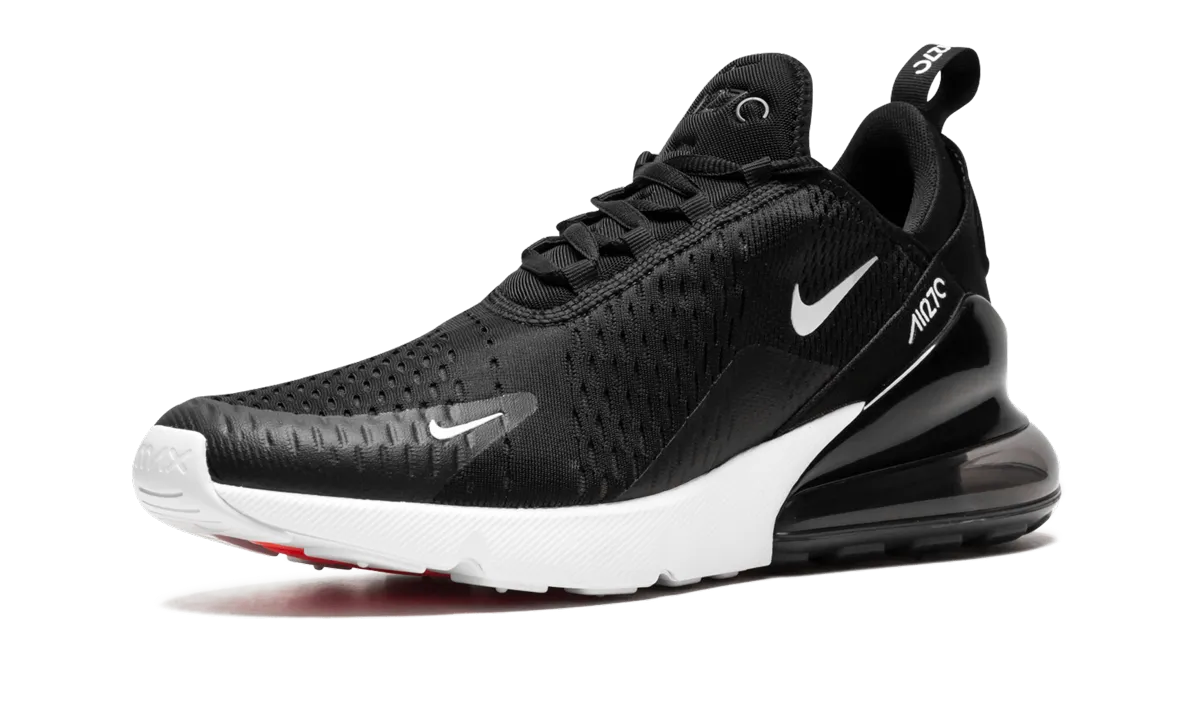 Air Max 270 "Black/White" obstacle - course running shoes