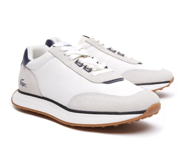 Reinforced Stitch Bonding Women's Lacoste L-Spin 123 2 (White/Navy)